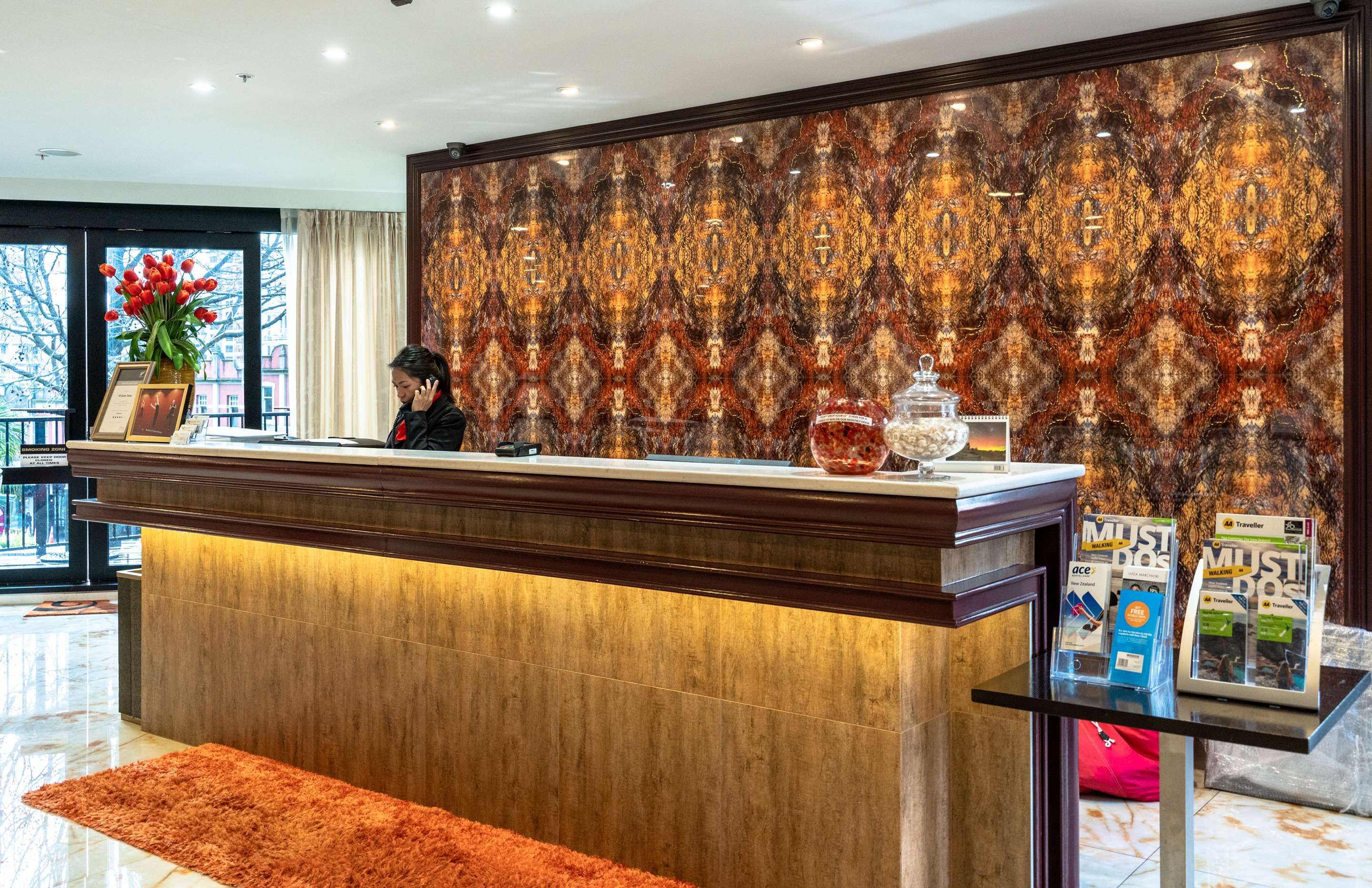 Front desk