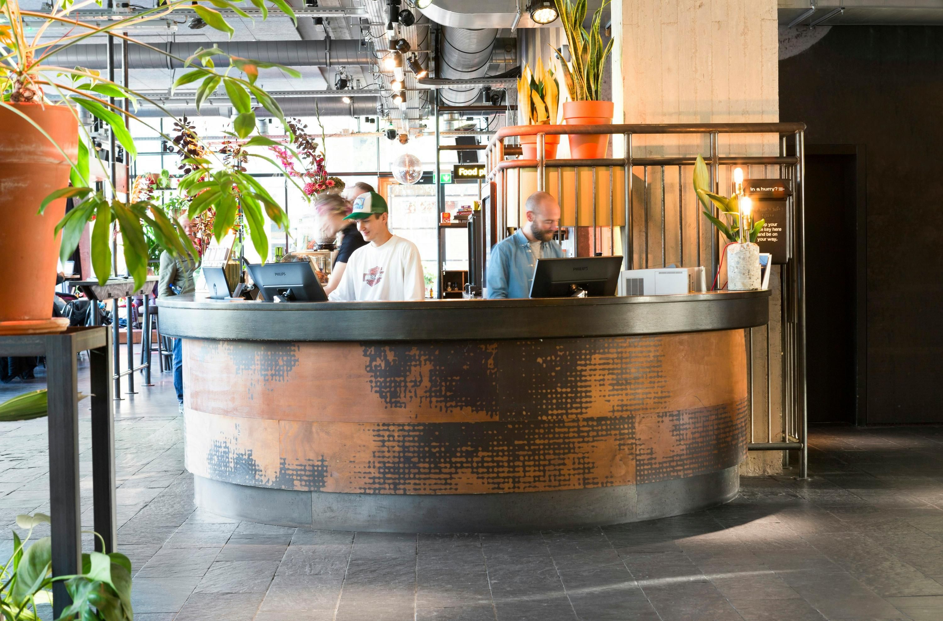 Front desk