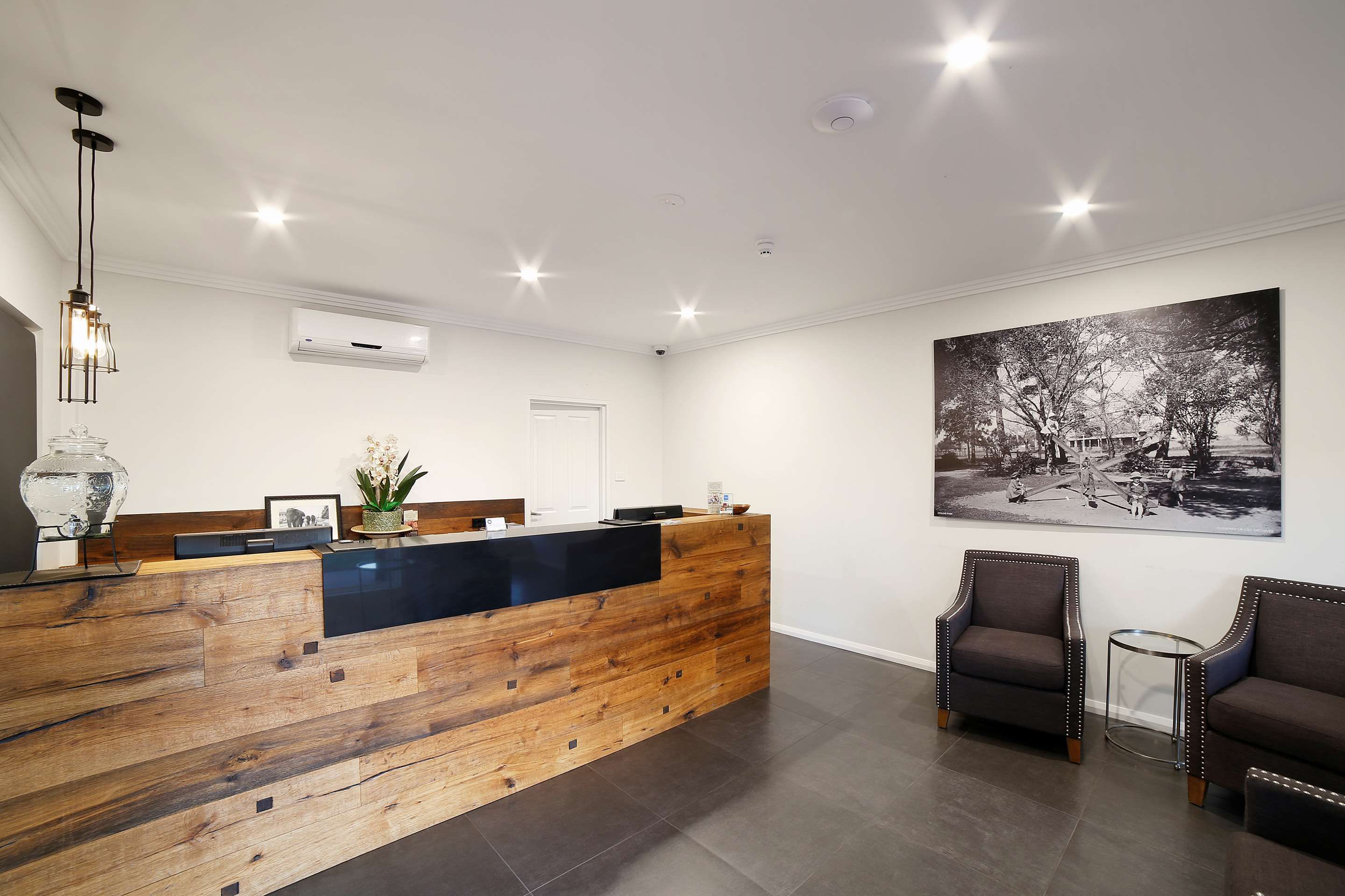 Front desk