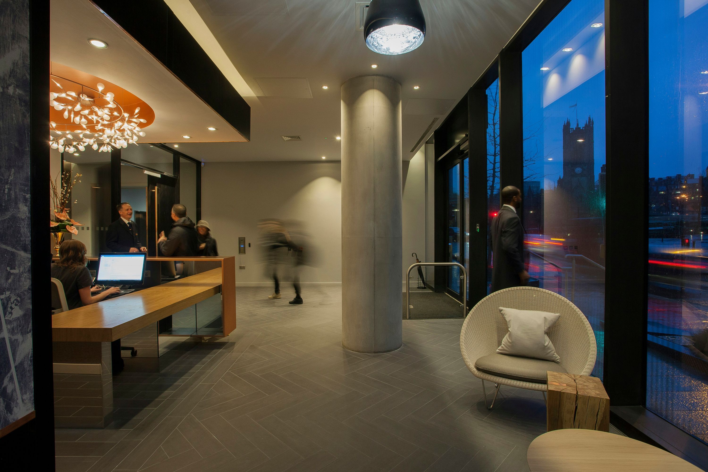Front desk