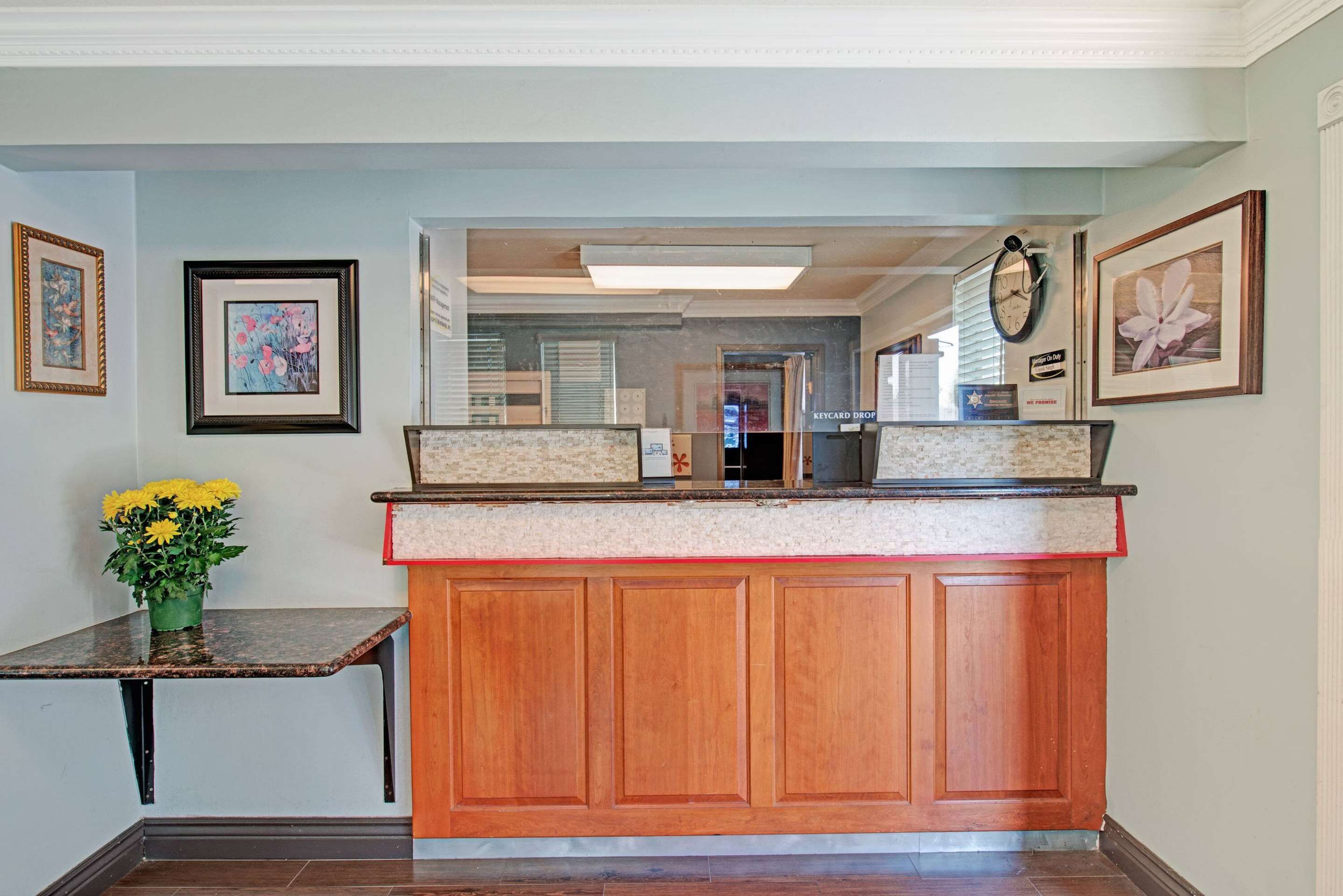 Front desk