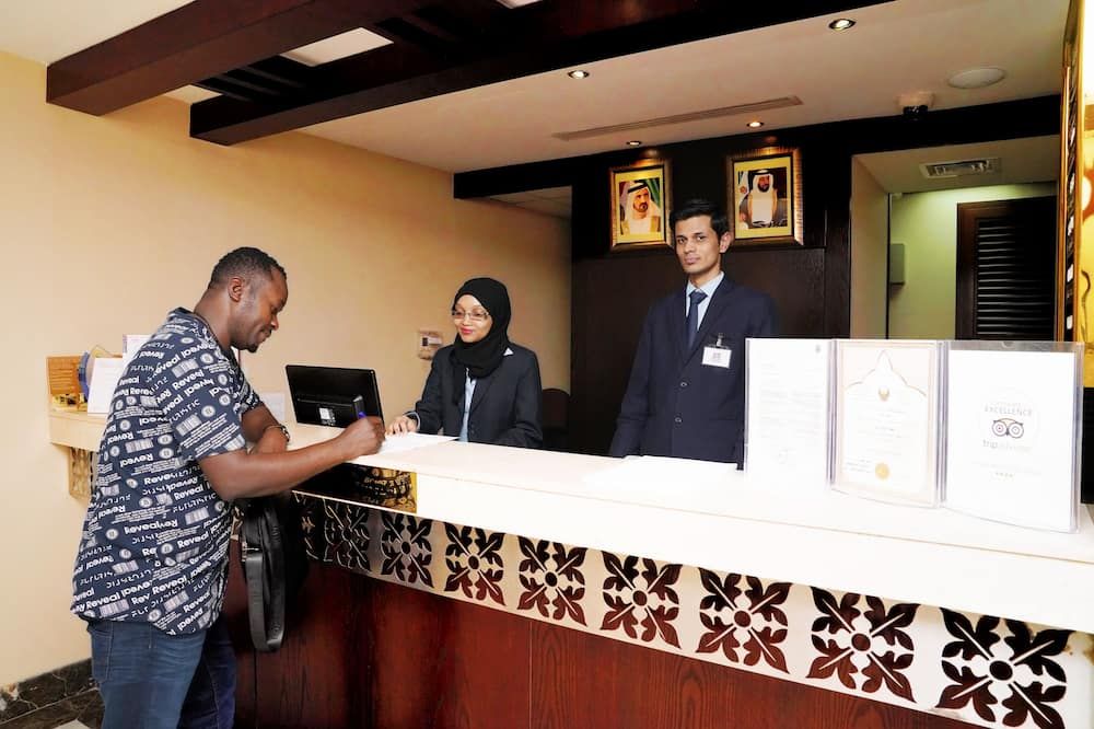 Front desk