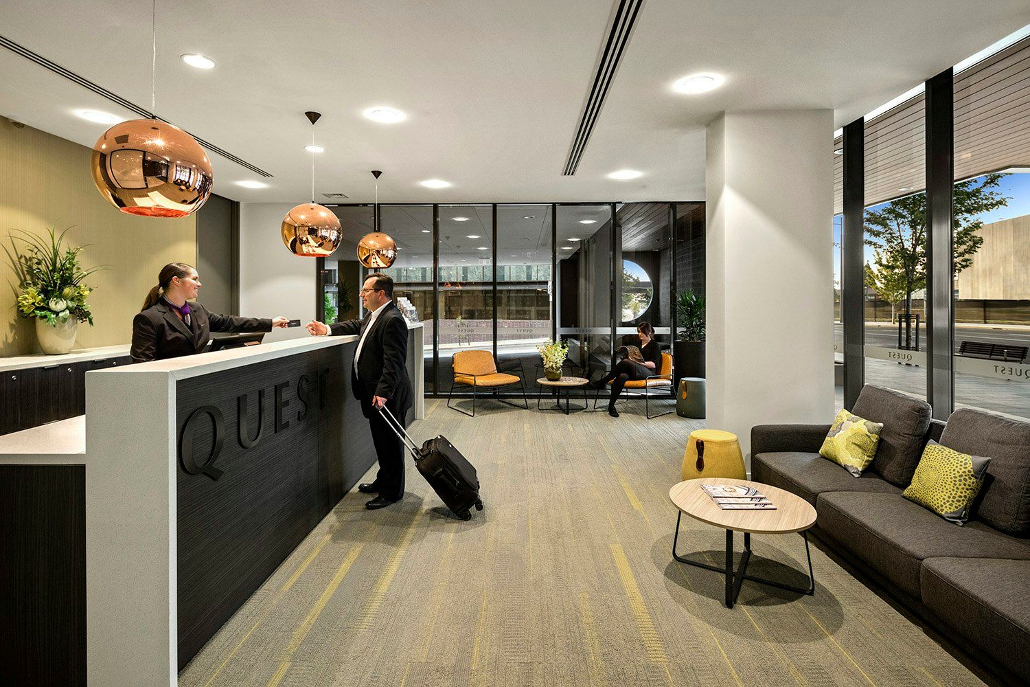 Front desk
