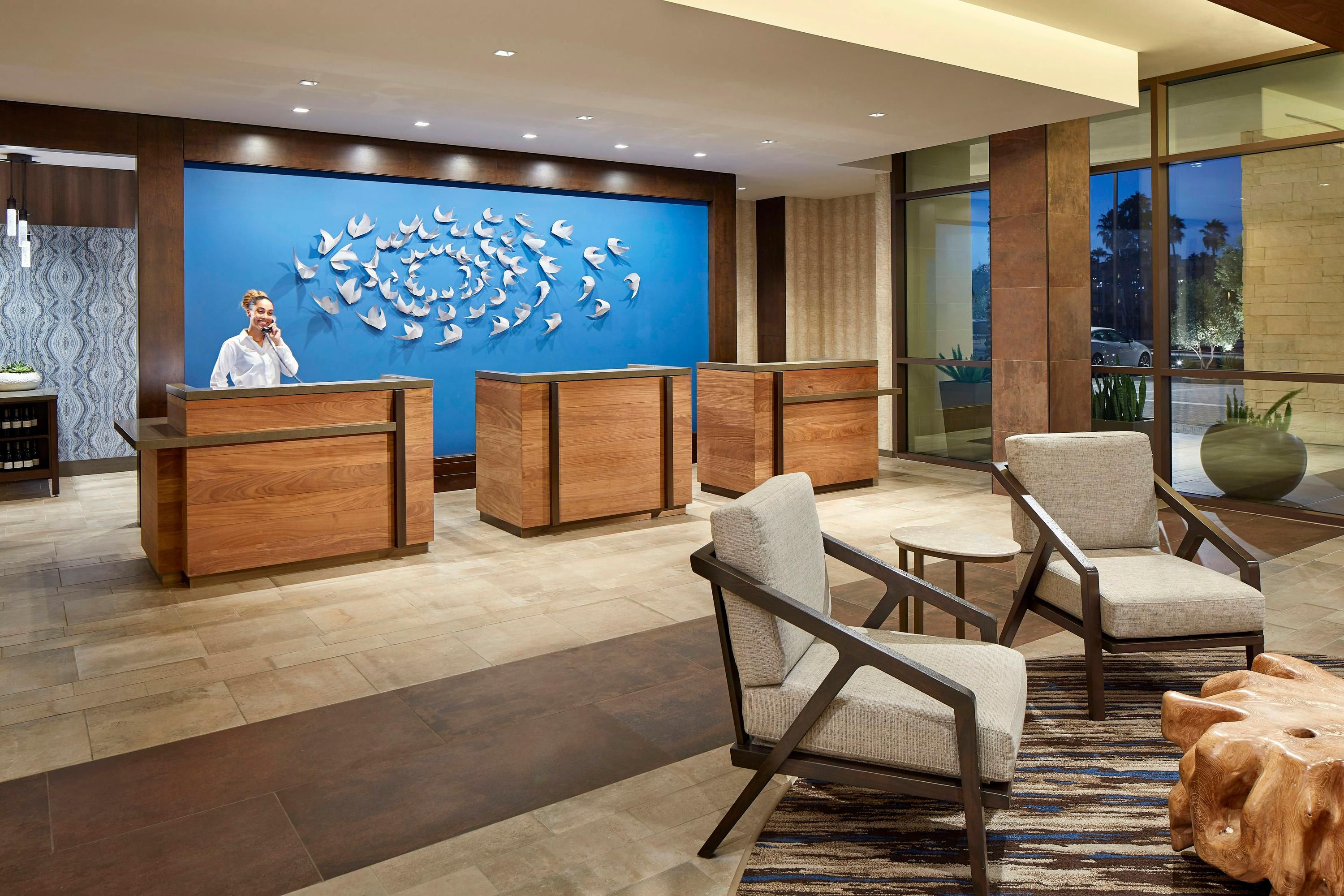 Front desk
