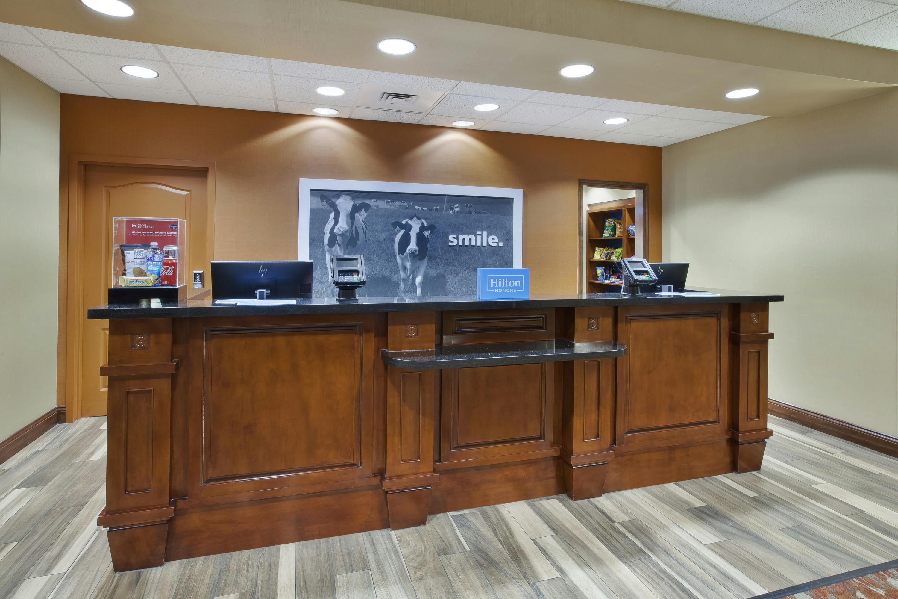 Front desk