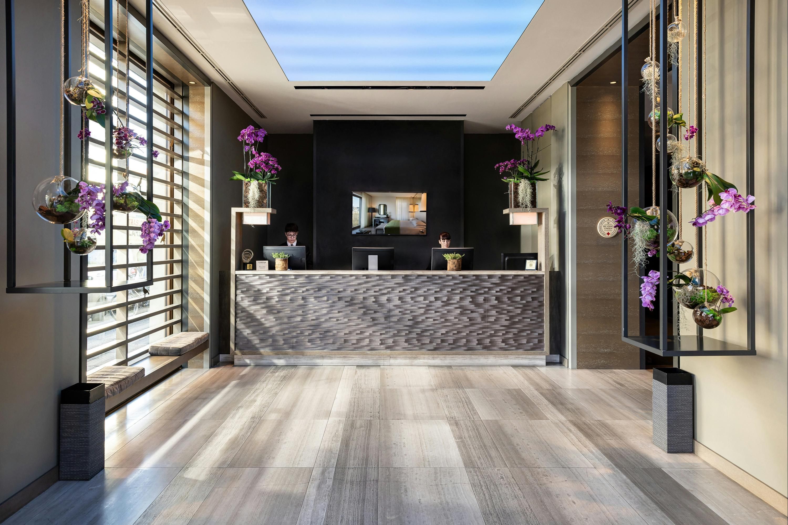 Front desk