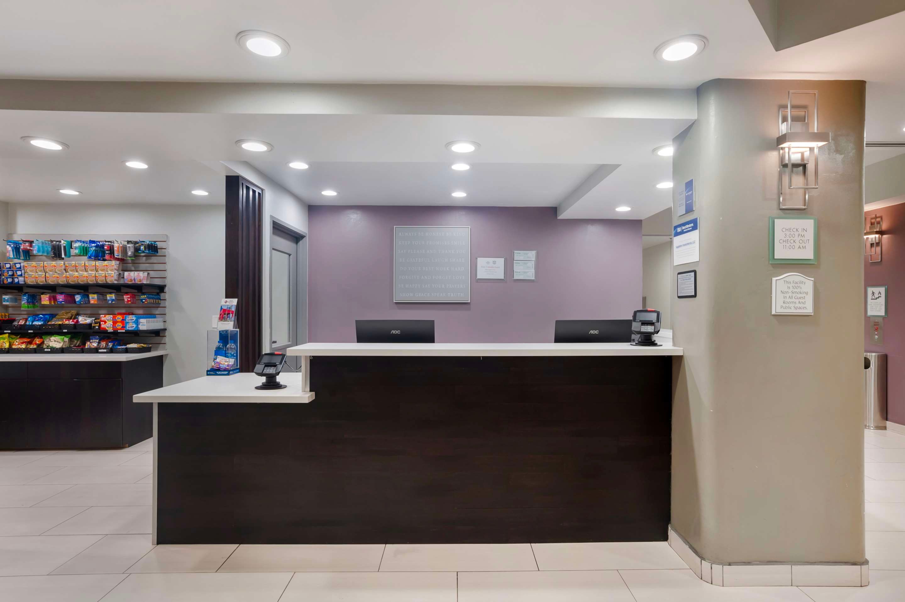 Front desk
