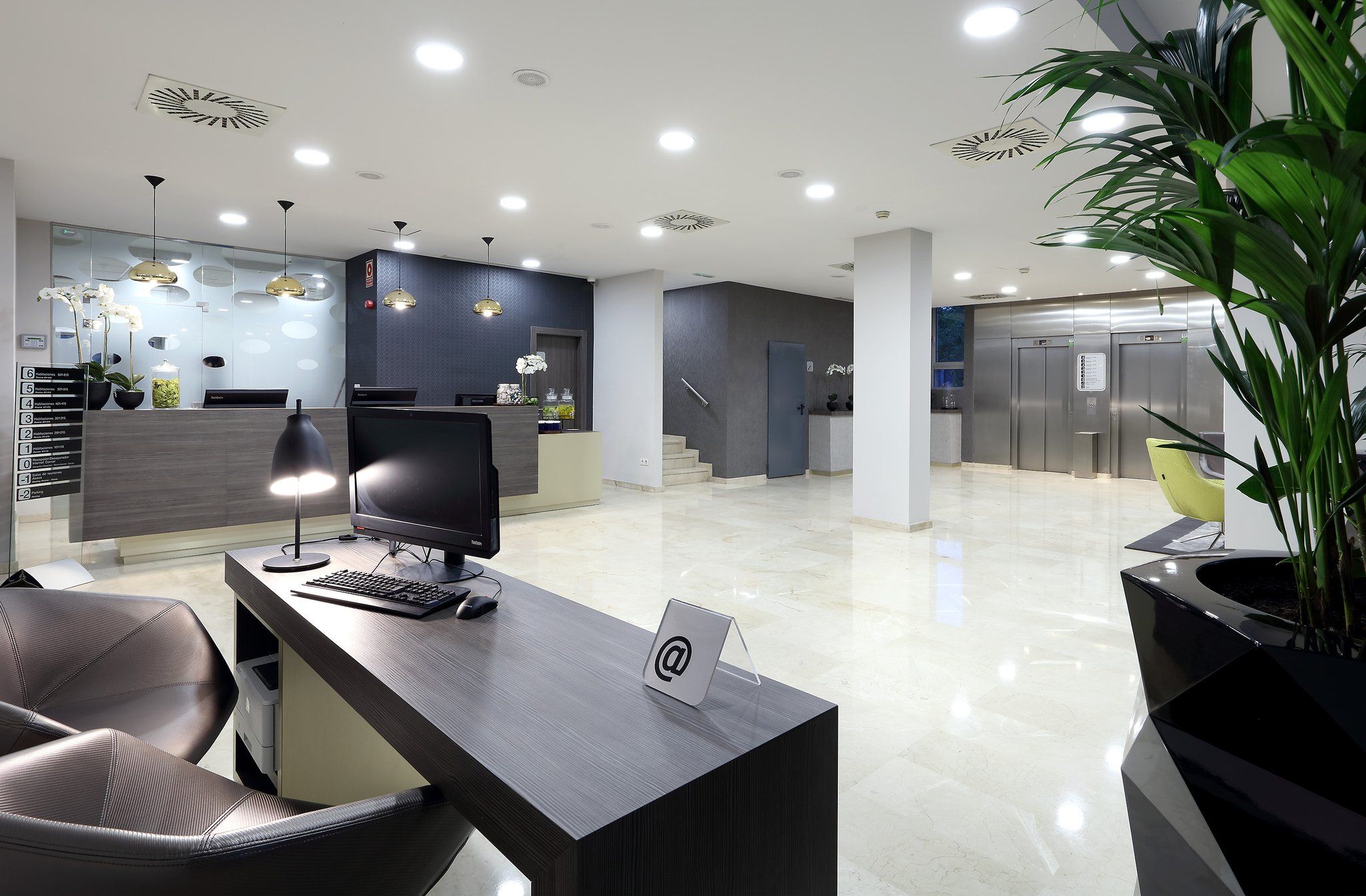 Front desk