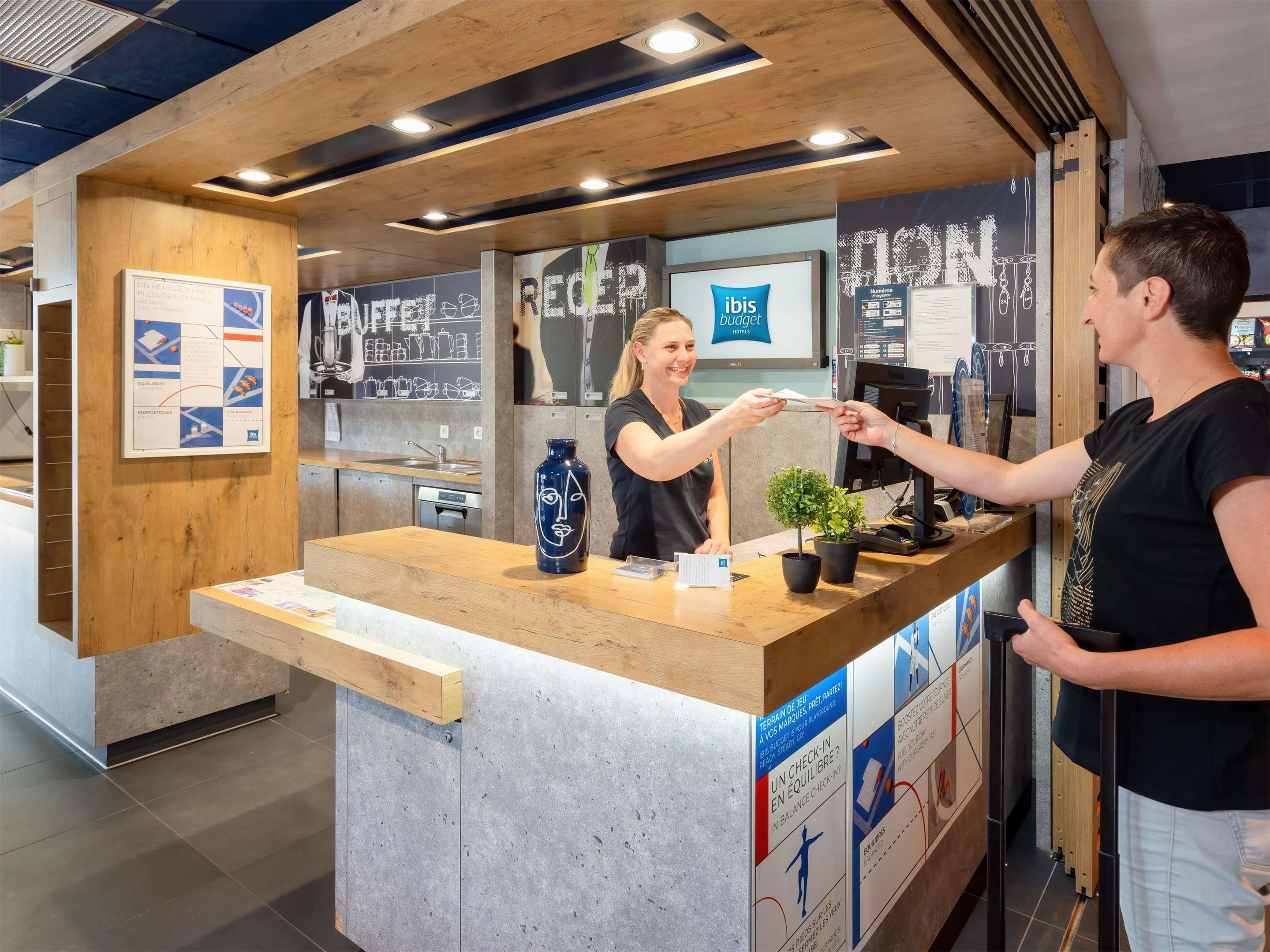 Front desk