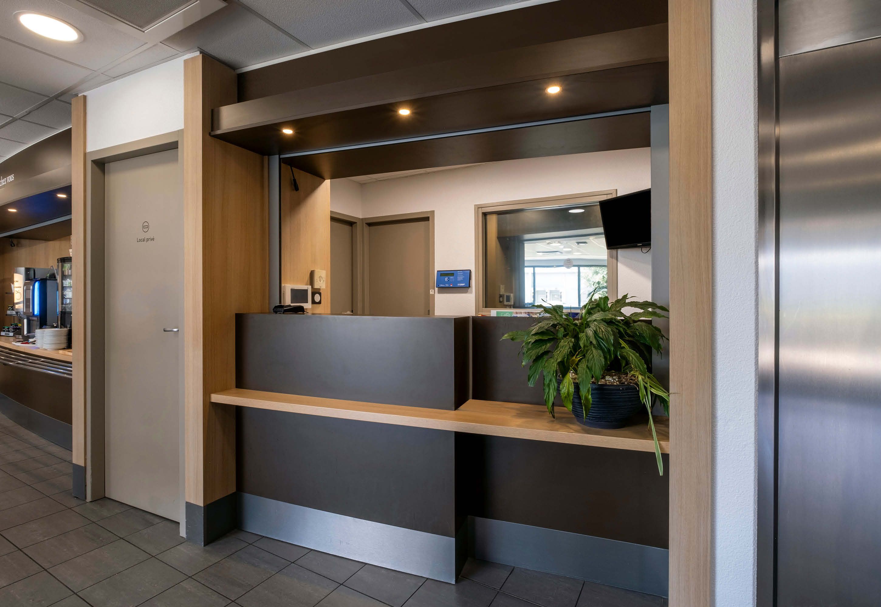 Front desk