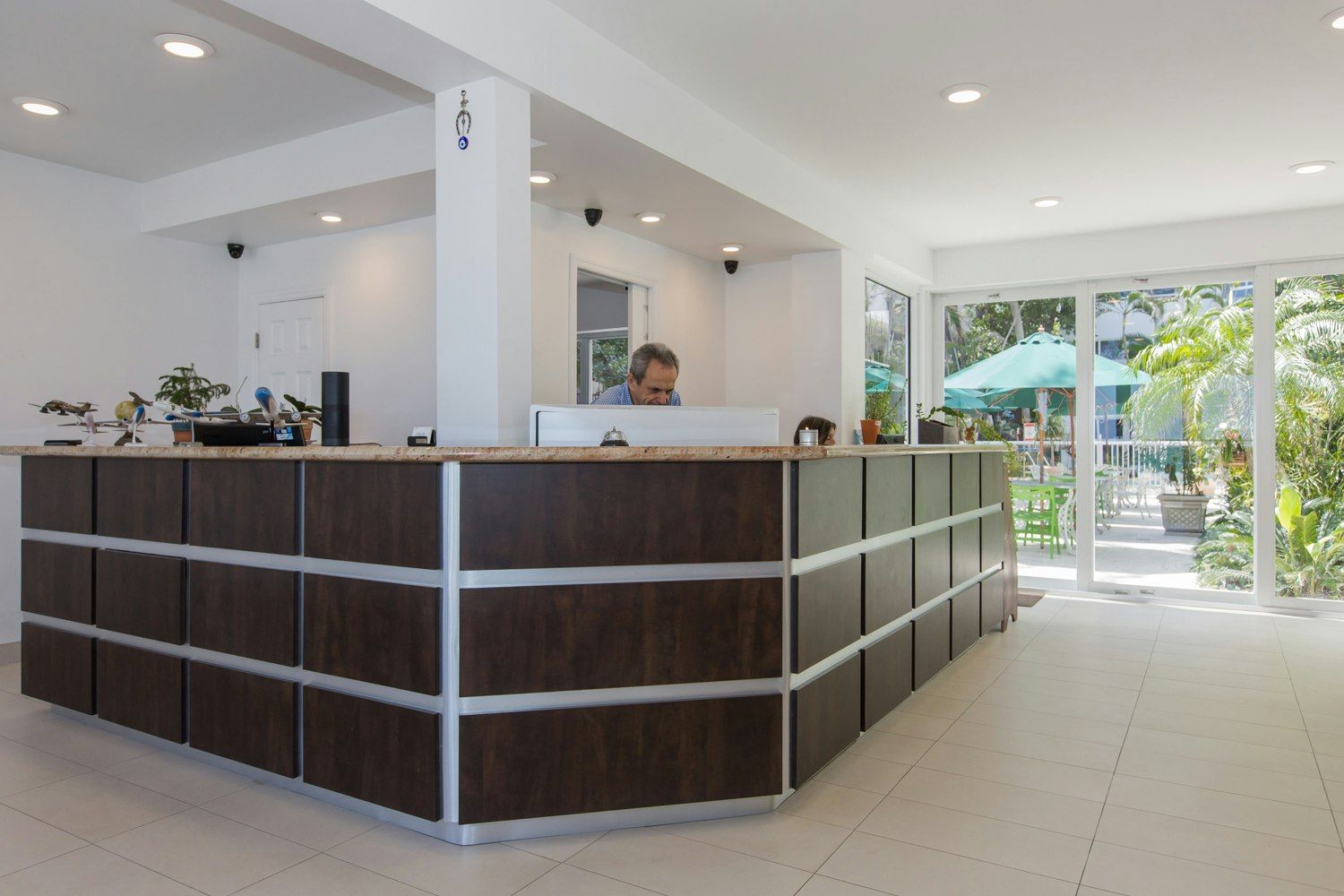 Front desk