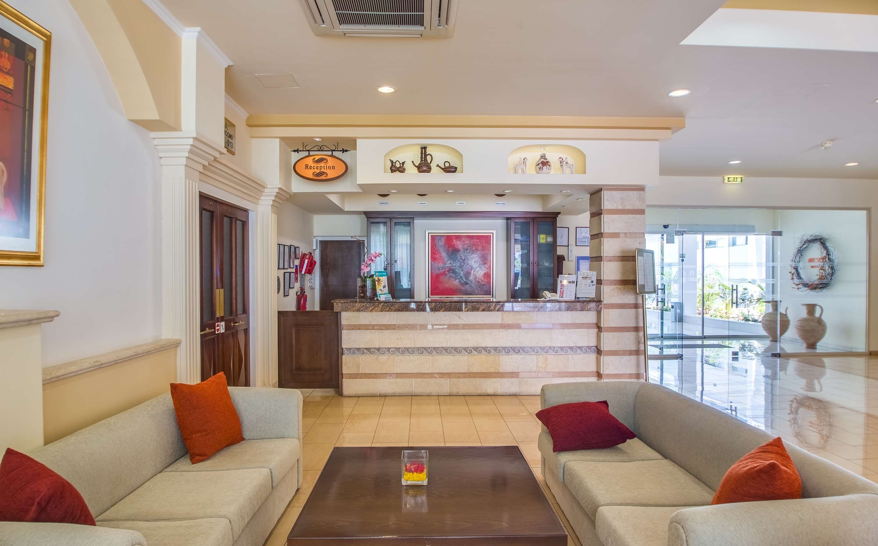 Front desk