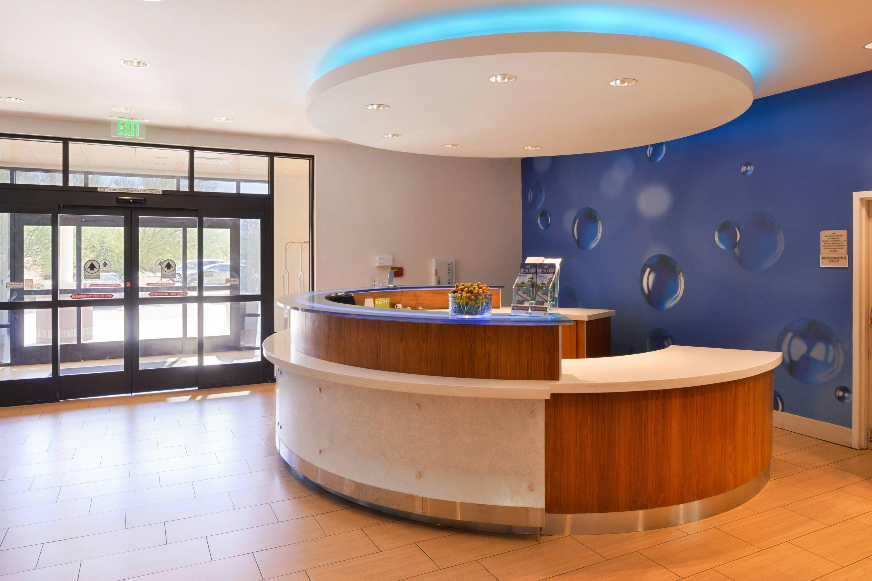 Front desk