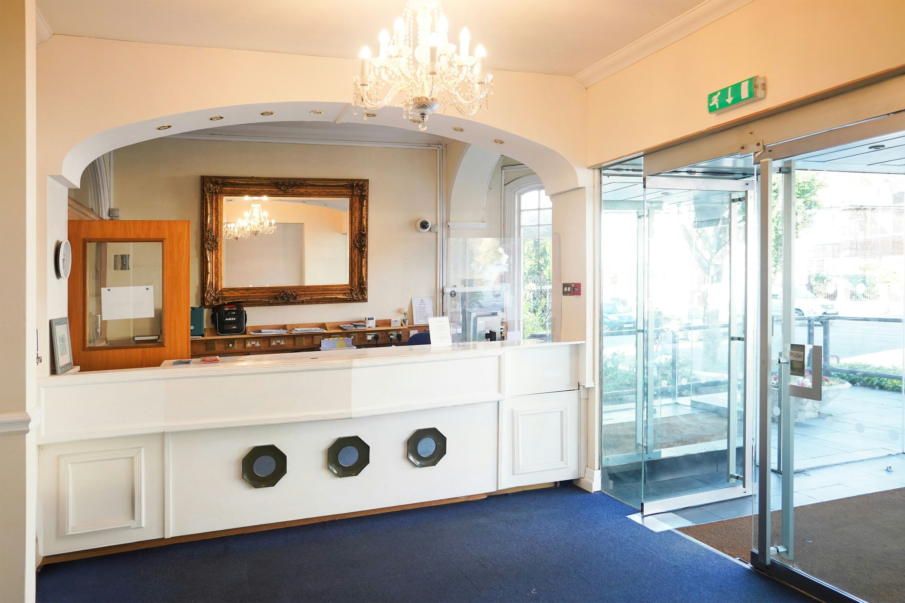 Front desk