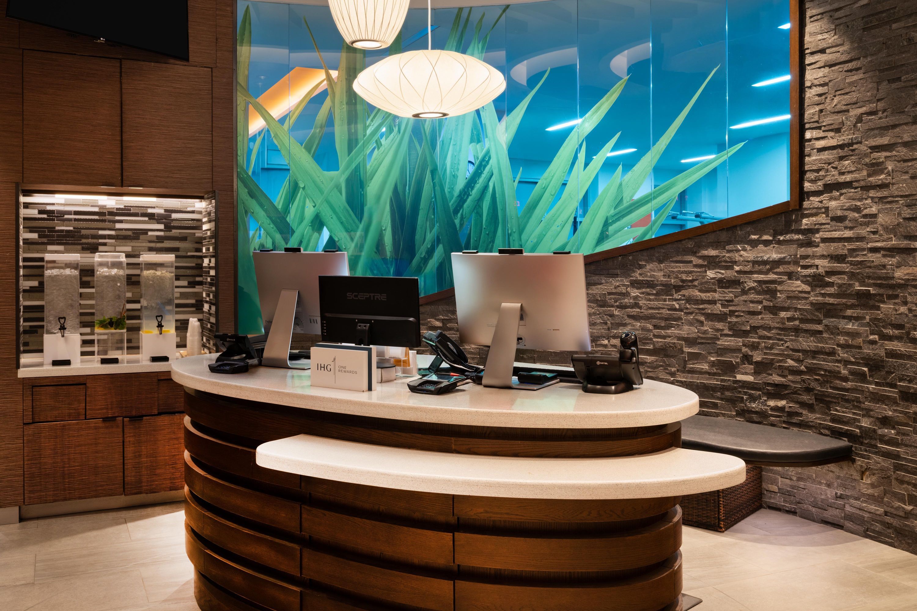 Front desk
