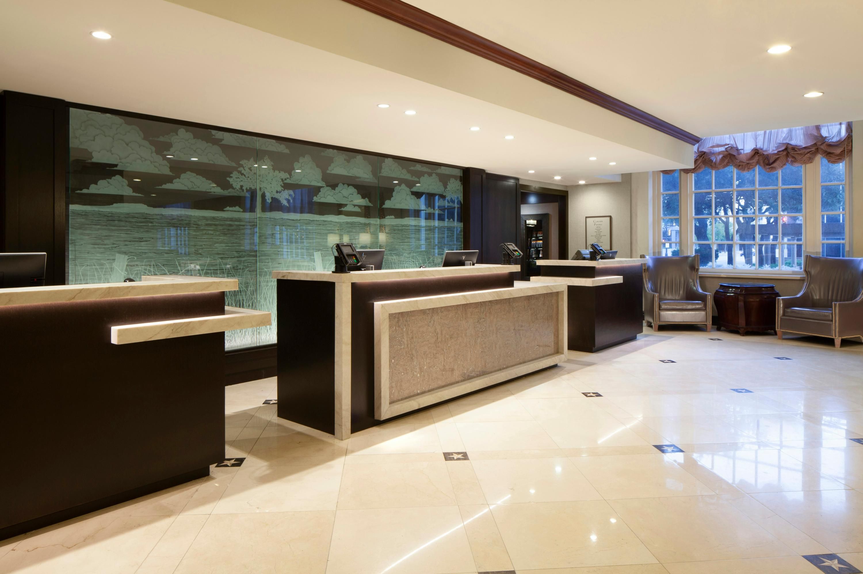 Front desk