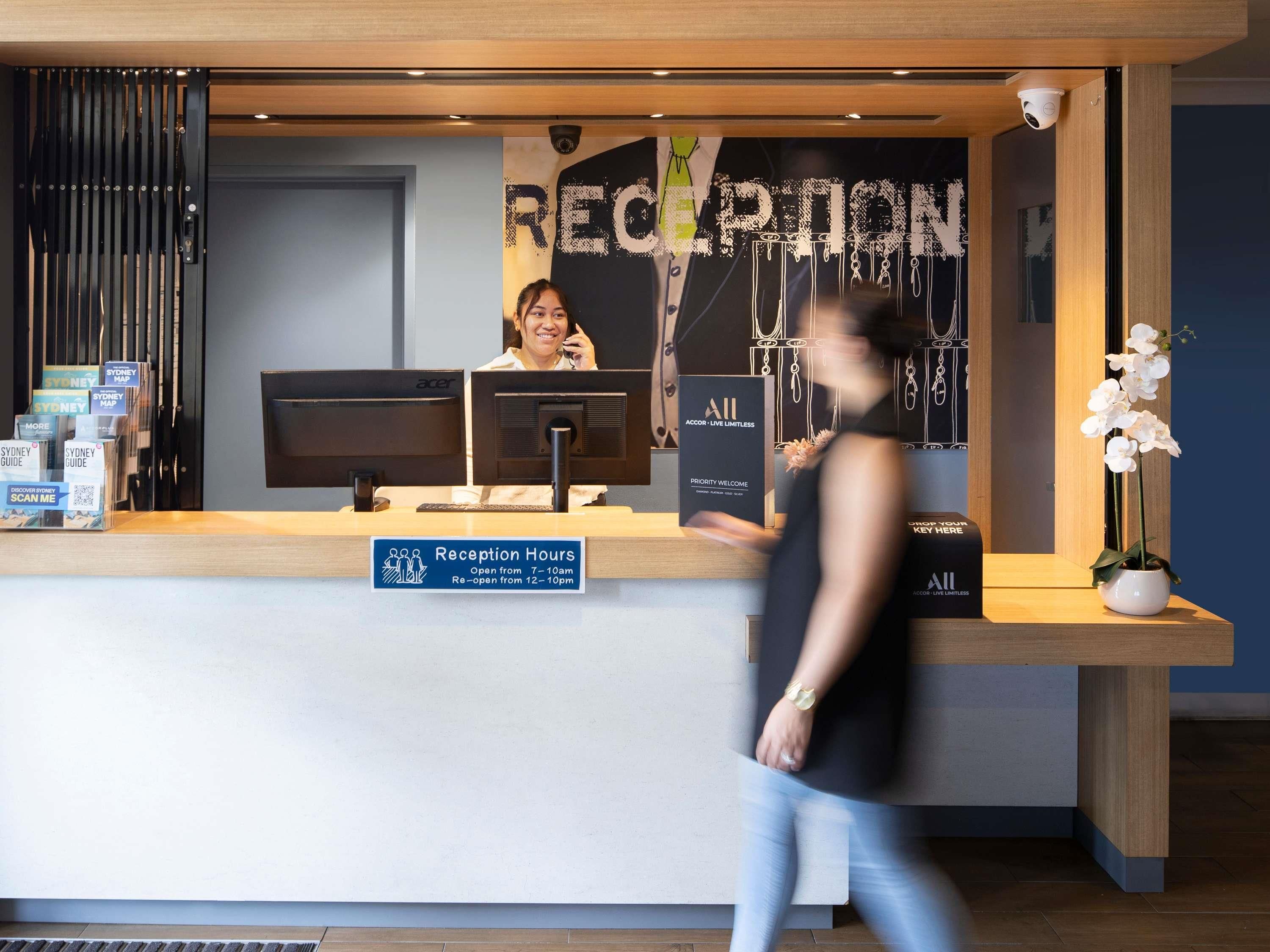 Front desk