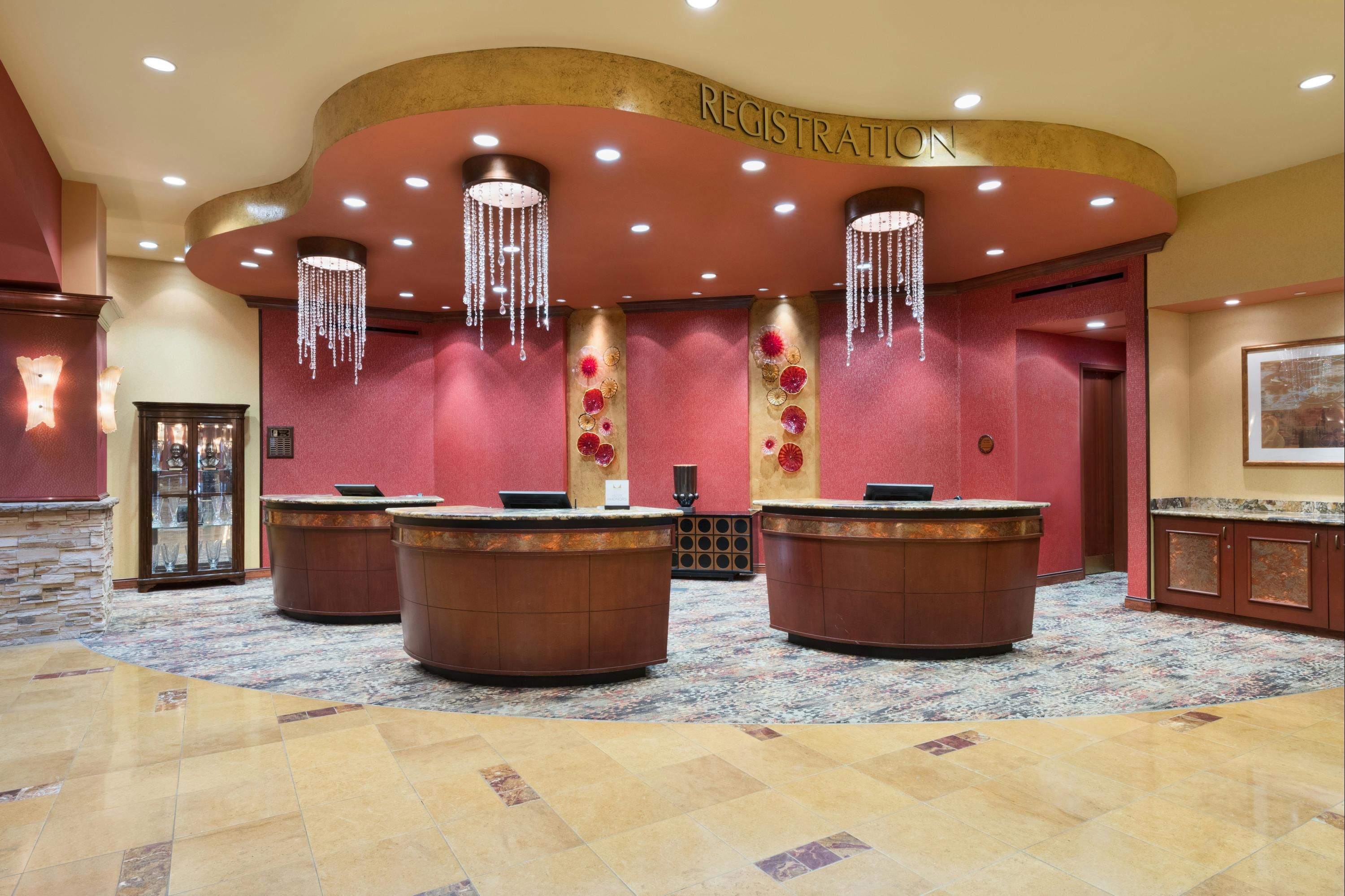 Front desk