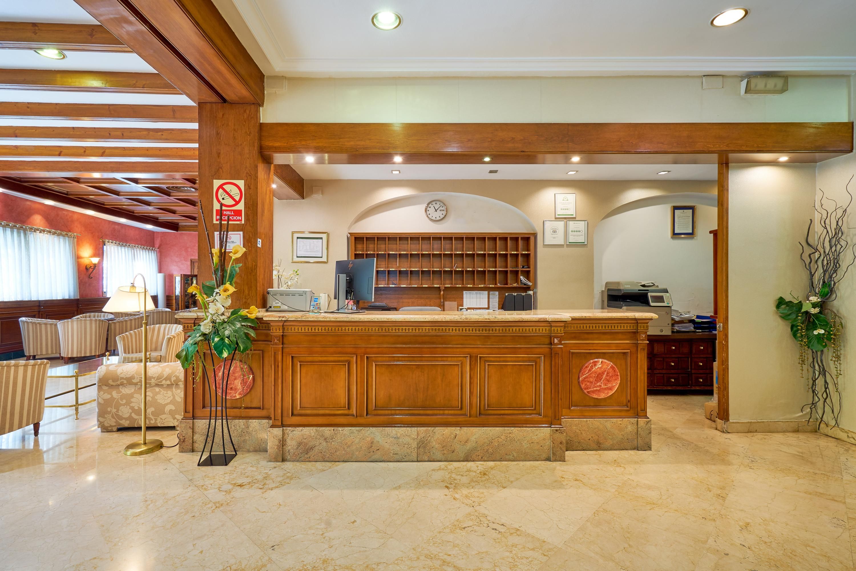 Front desk