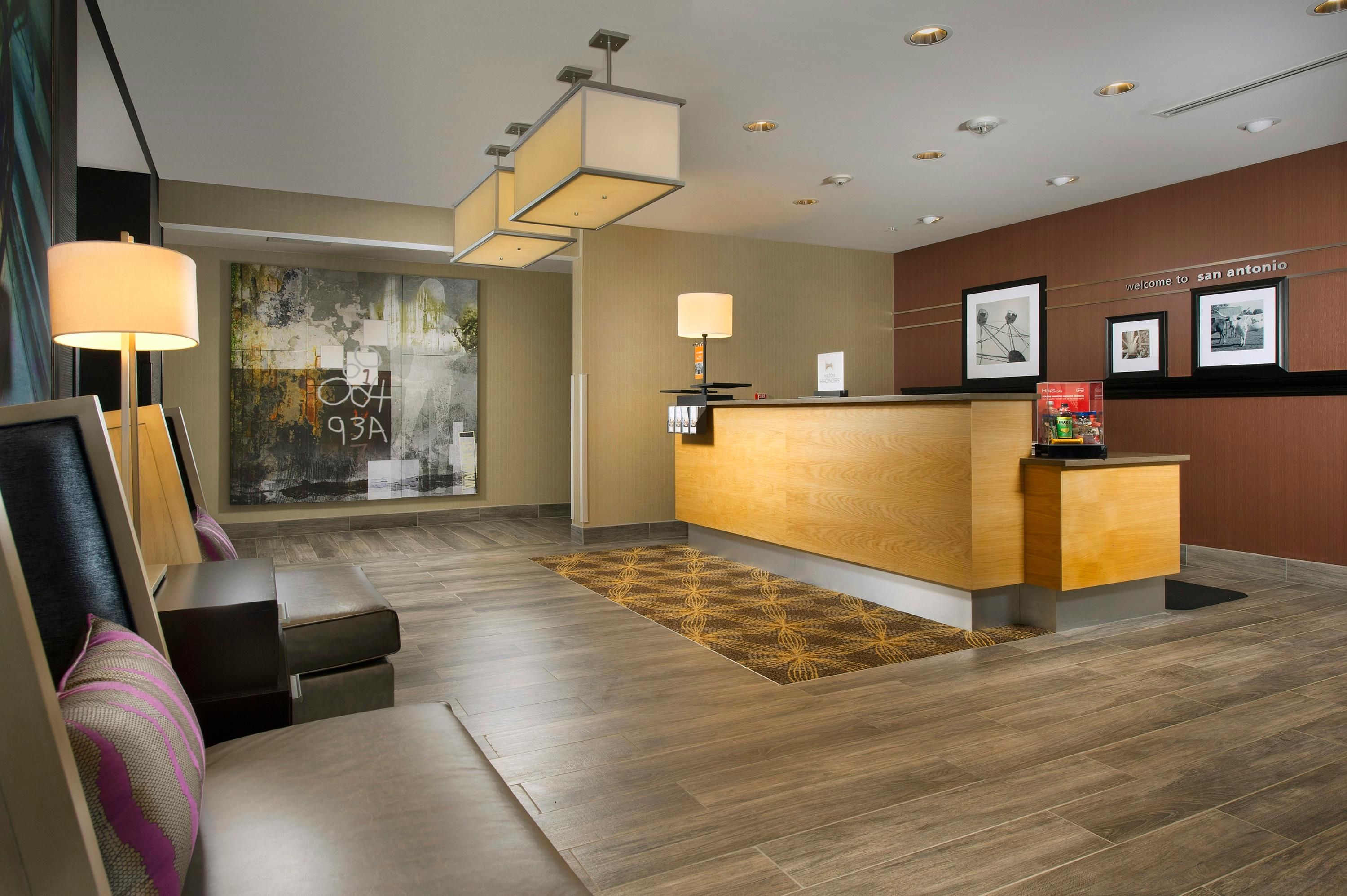Front desk