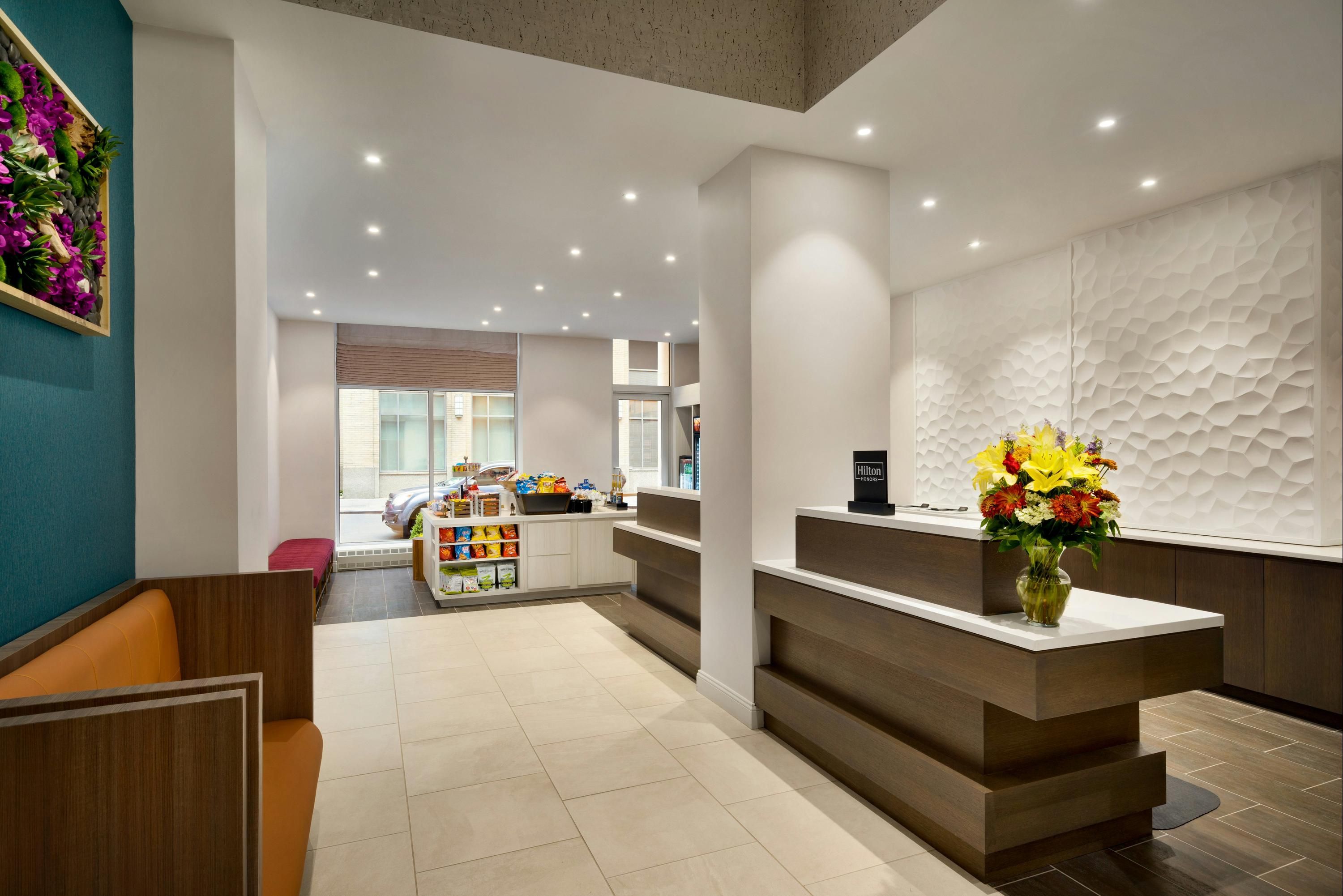 Front desk