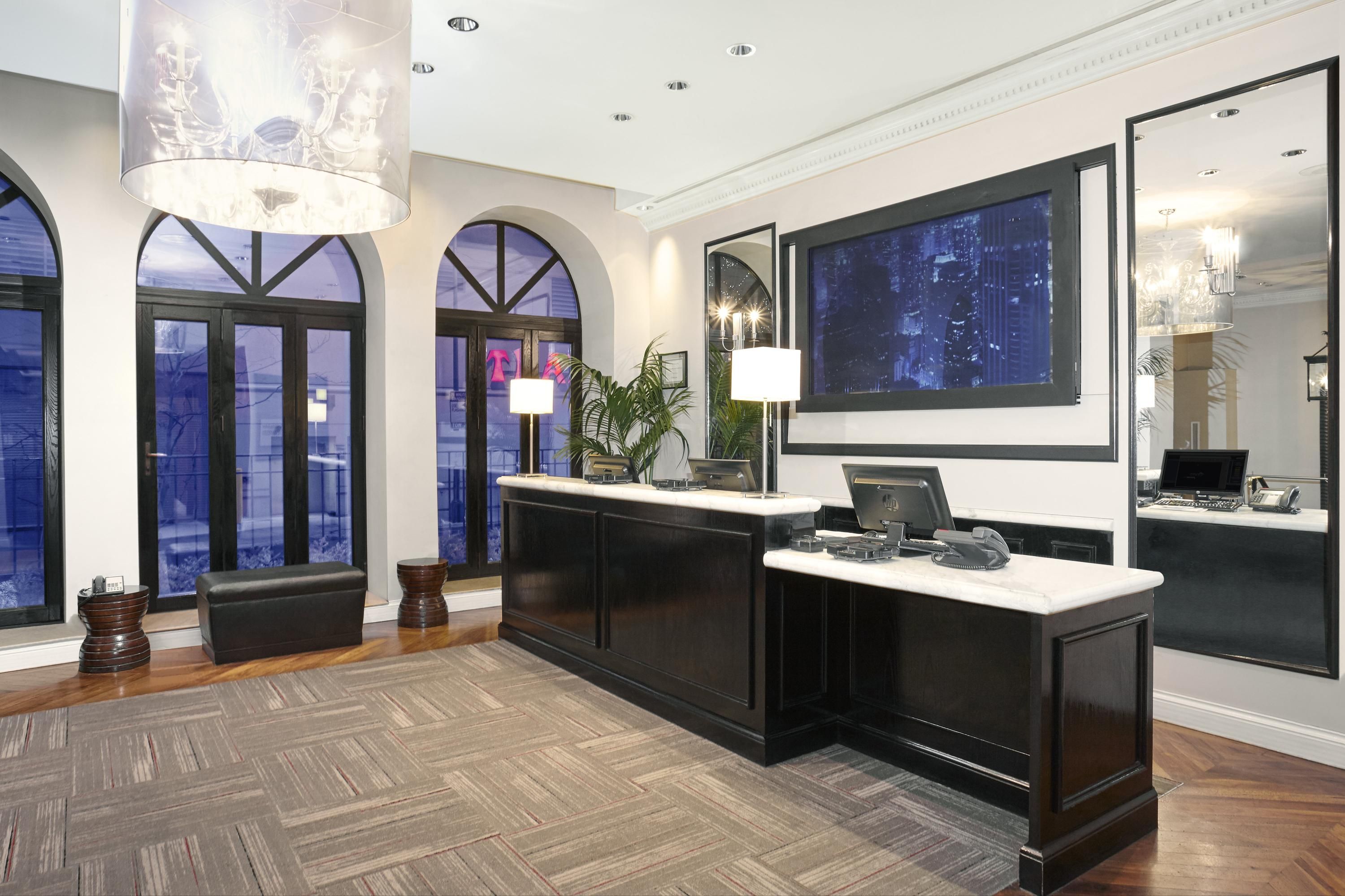 Front desk