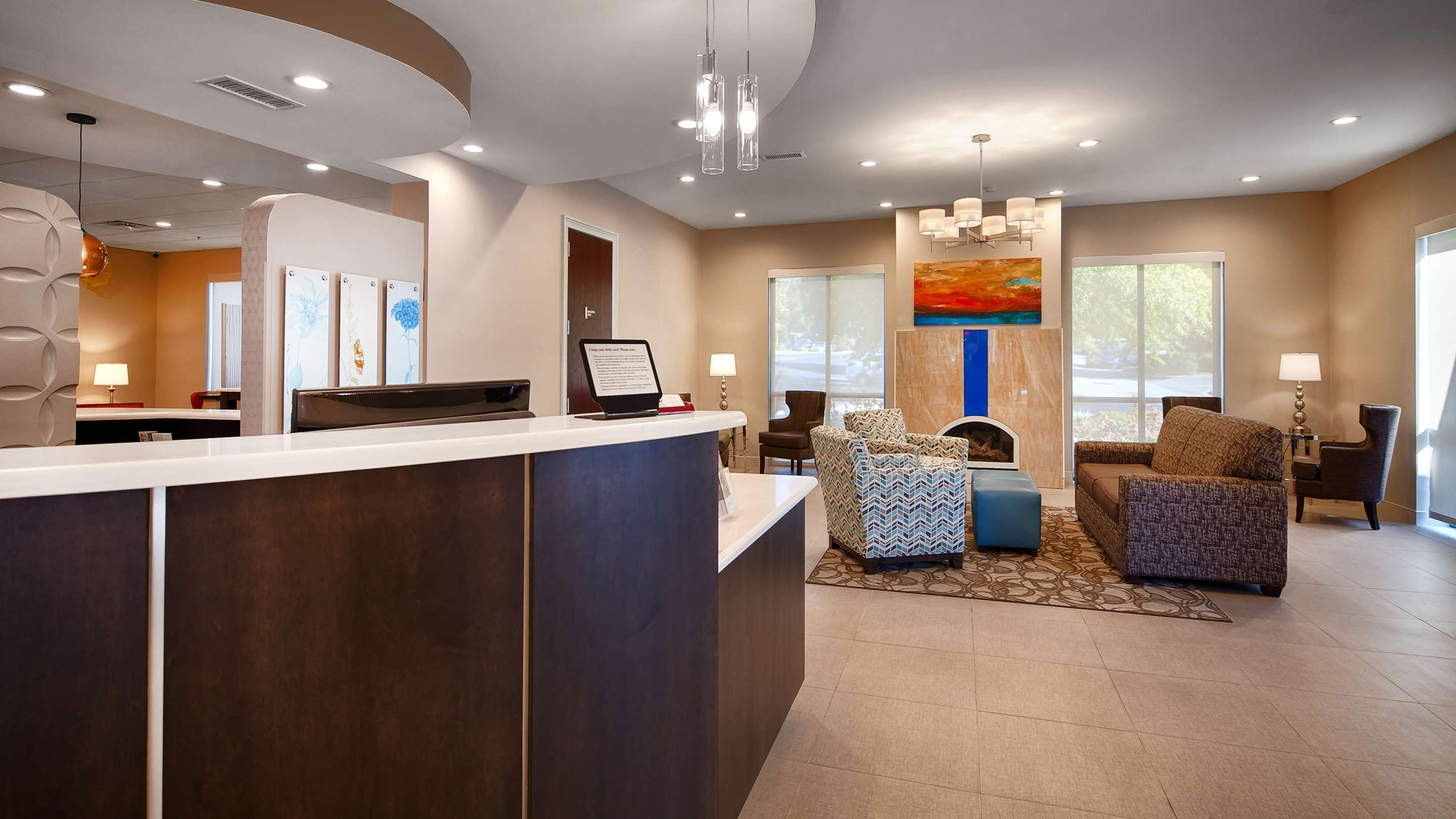 Front desk