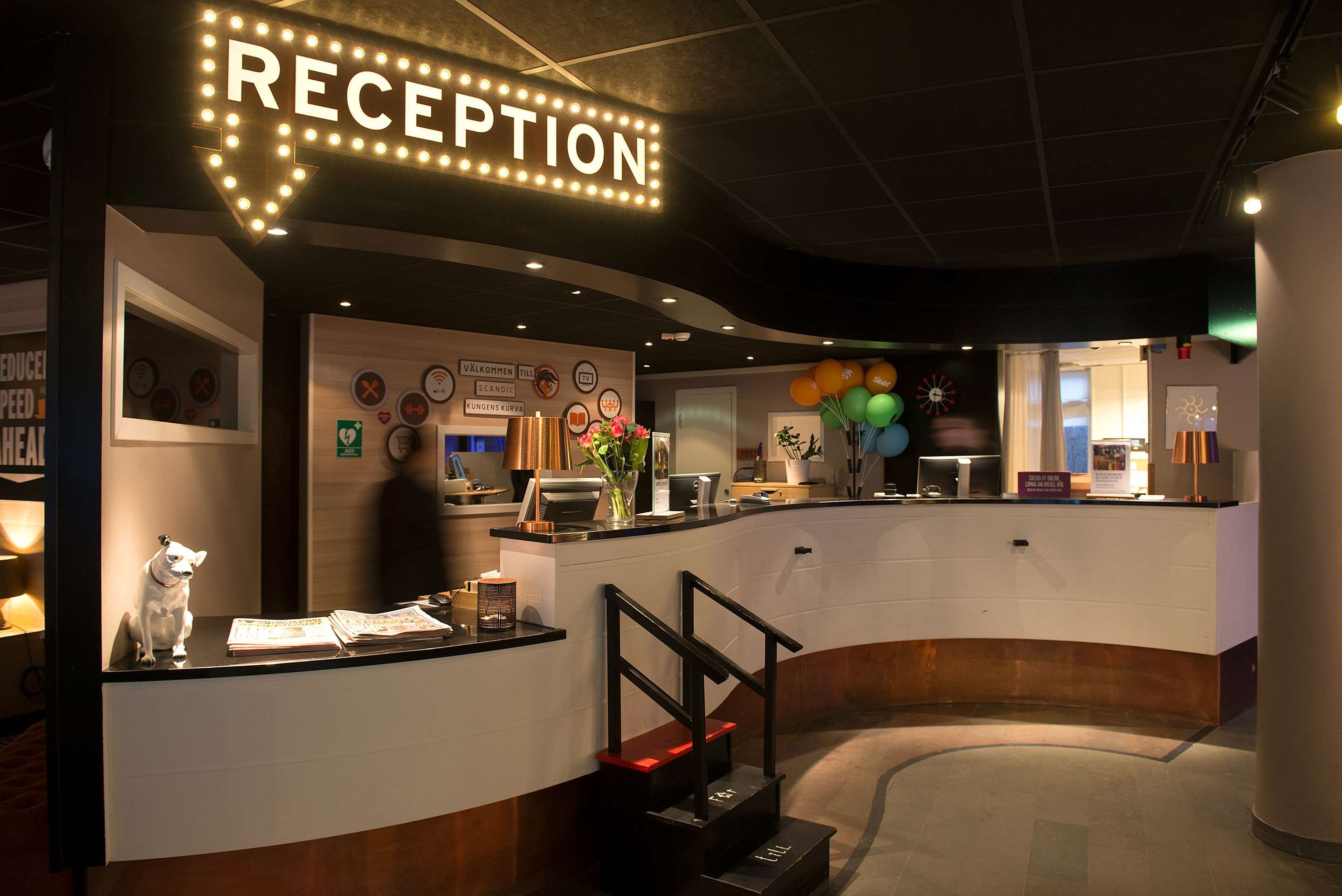 Front desk