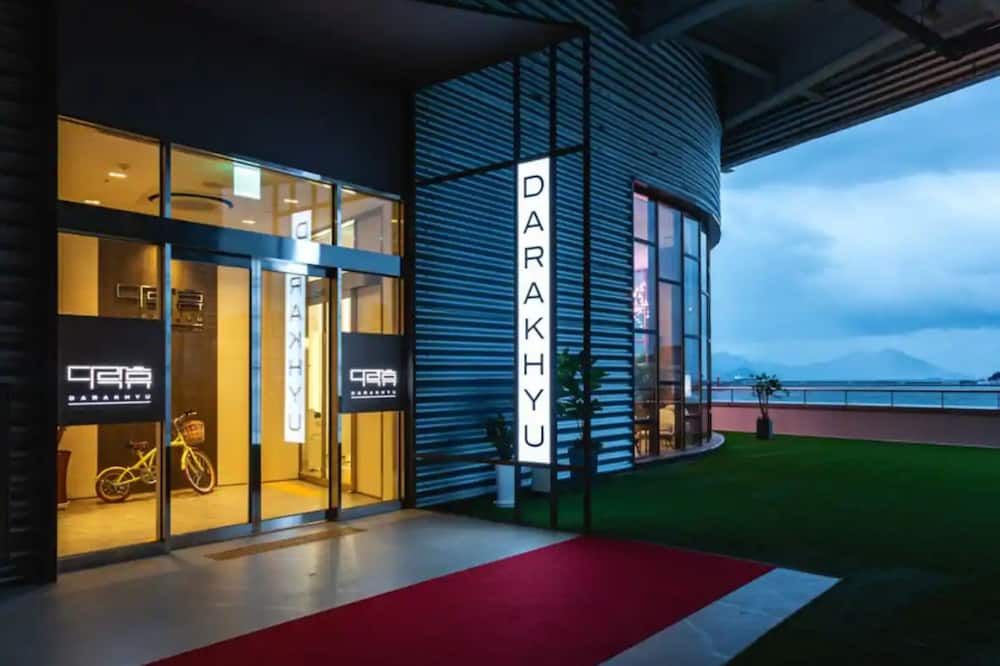 Hotel entrance