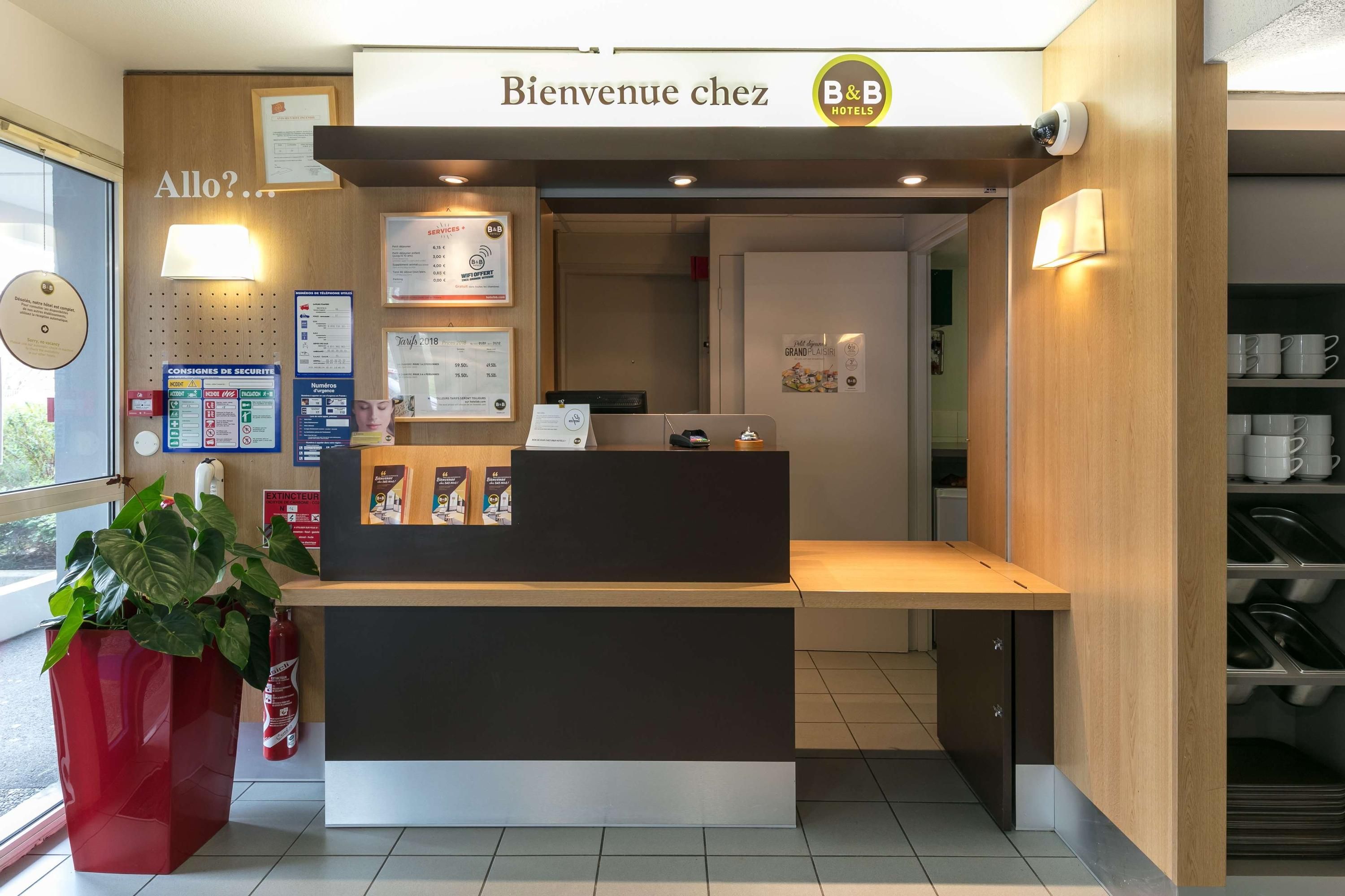 Front desk
