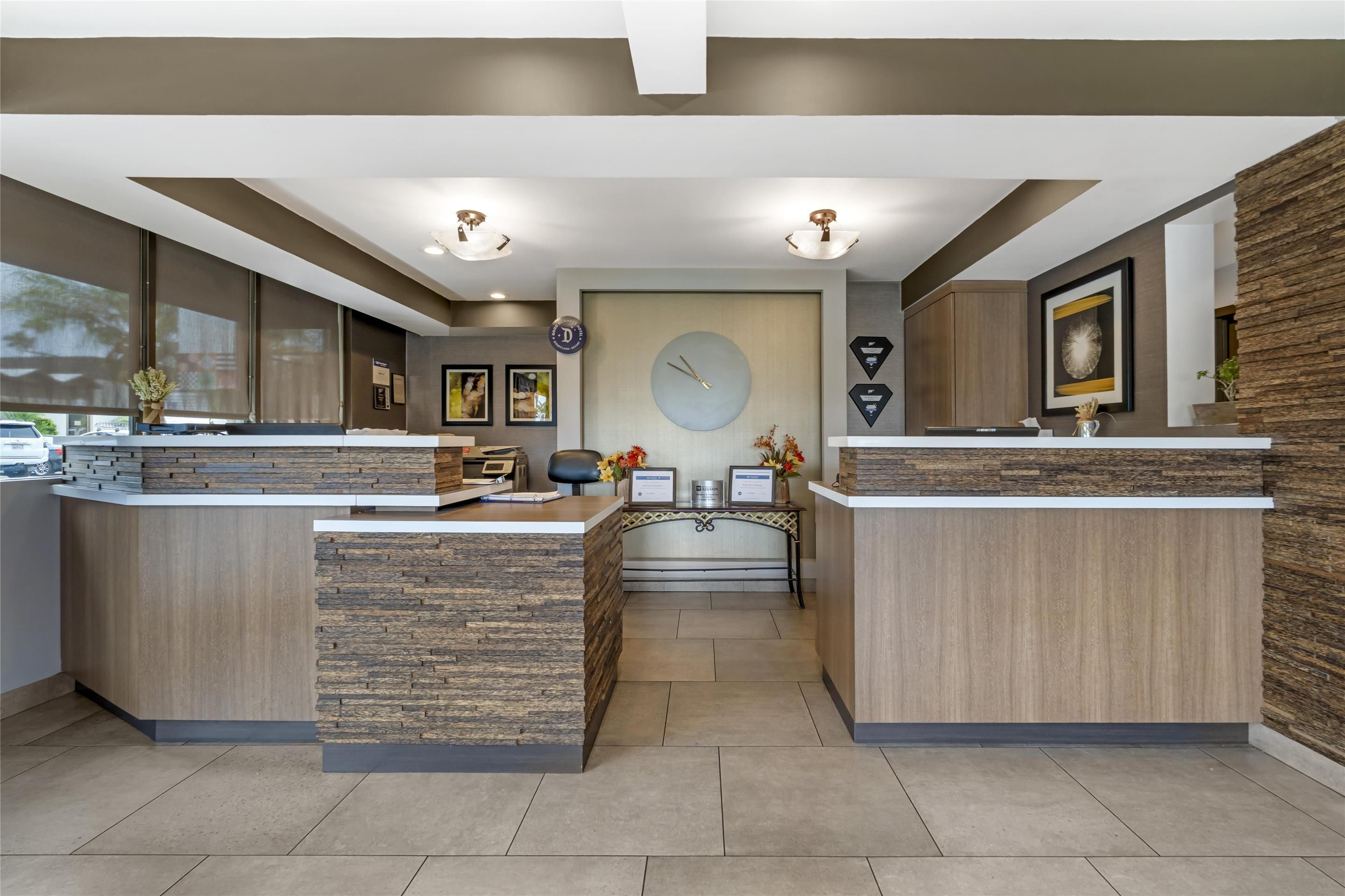 Front desk