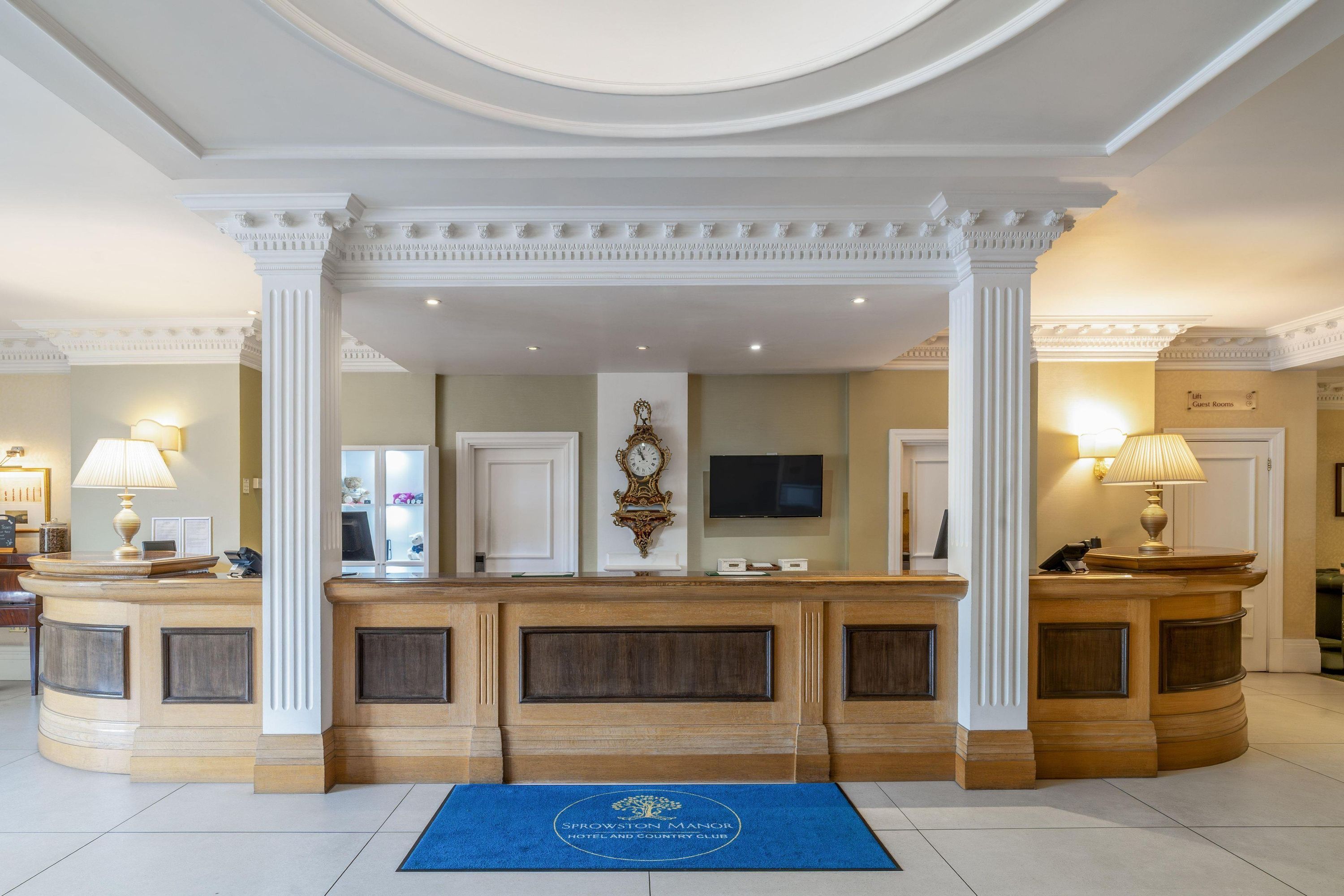 Front desk