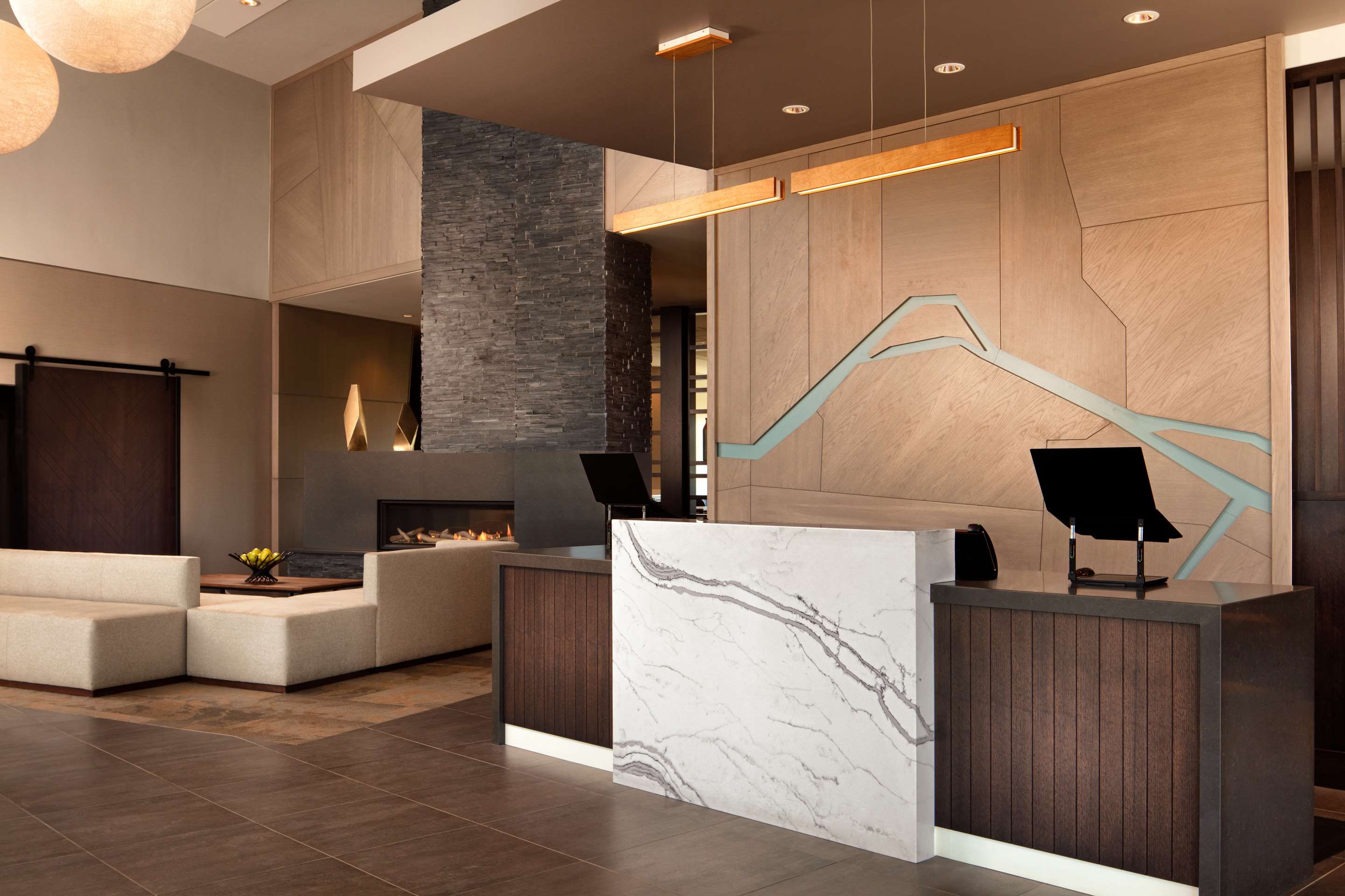 Front desk