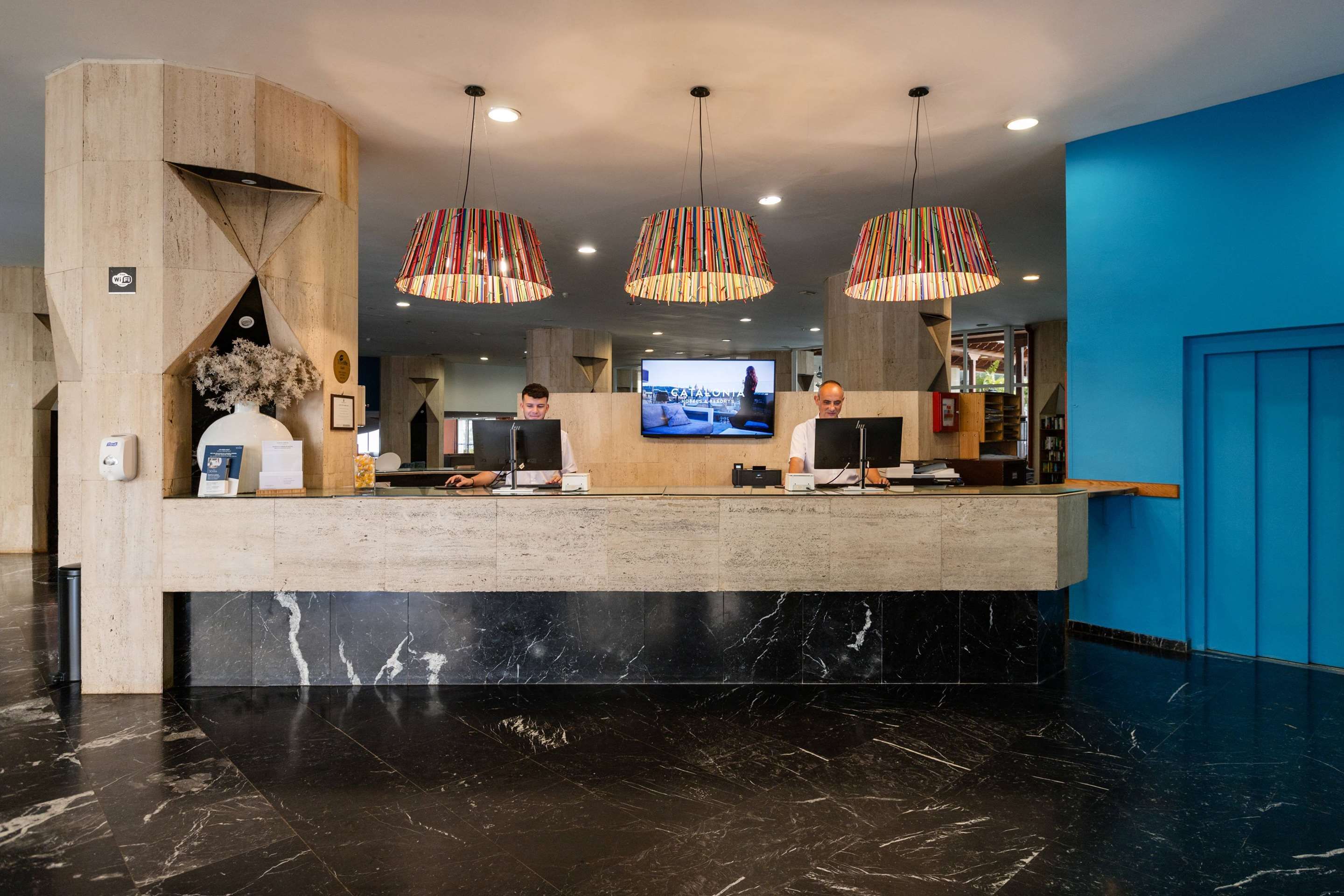 Front desk