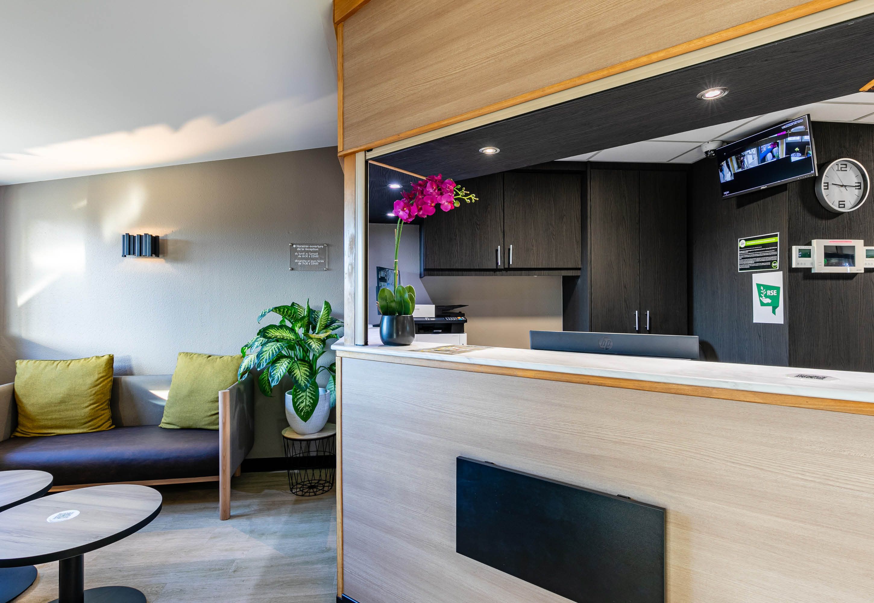 Front desk