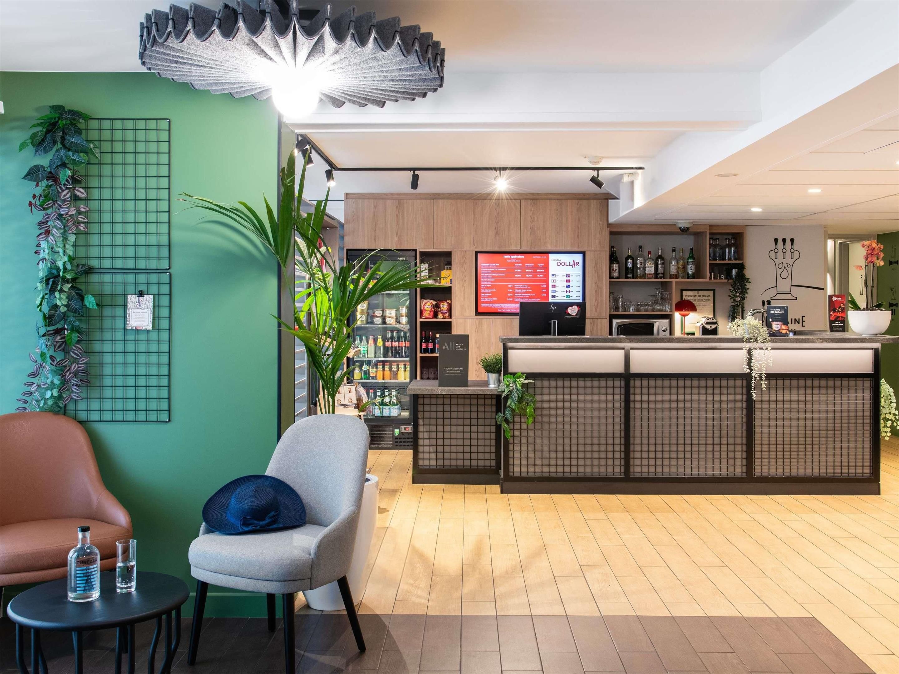 Front desk