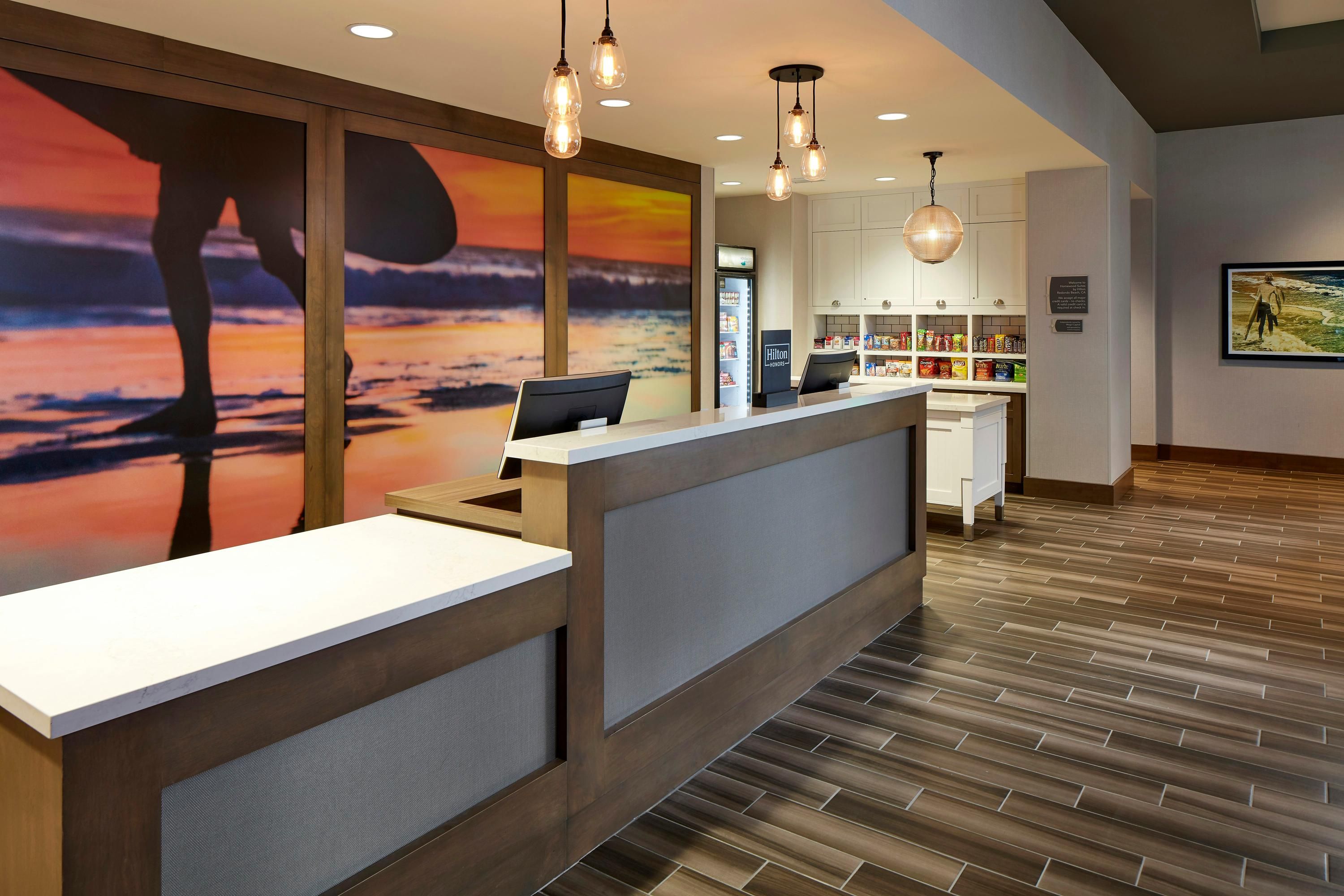 Front desk