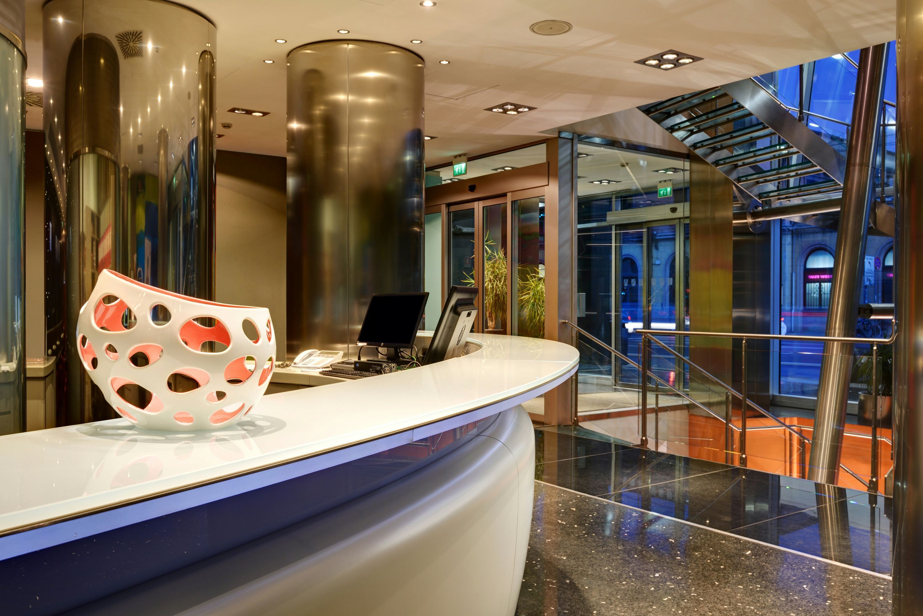 Front desk