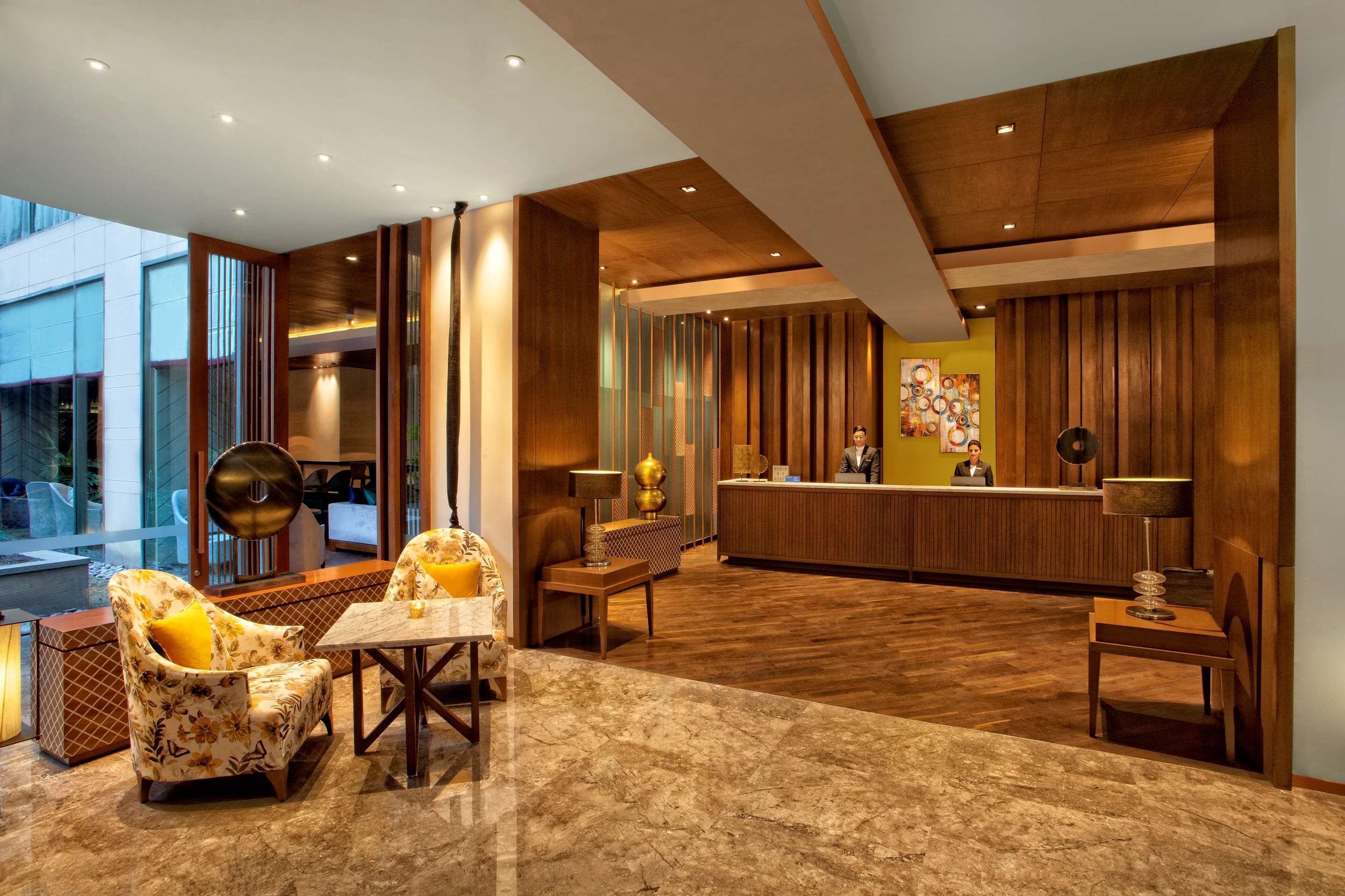 Front desk