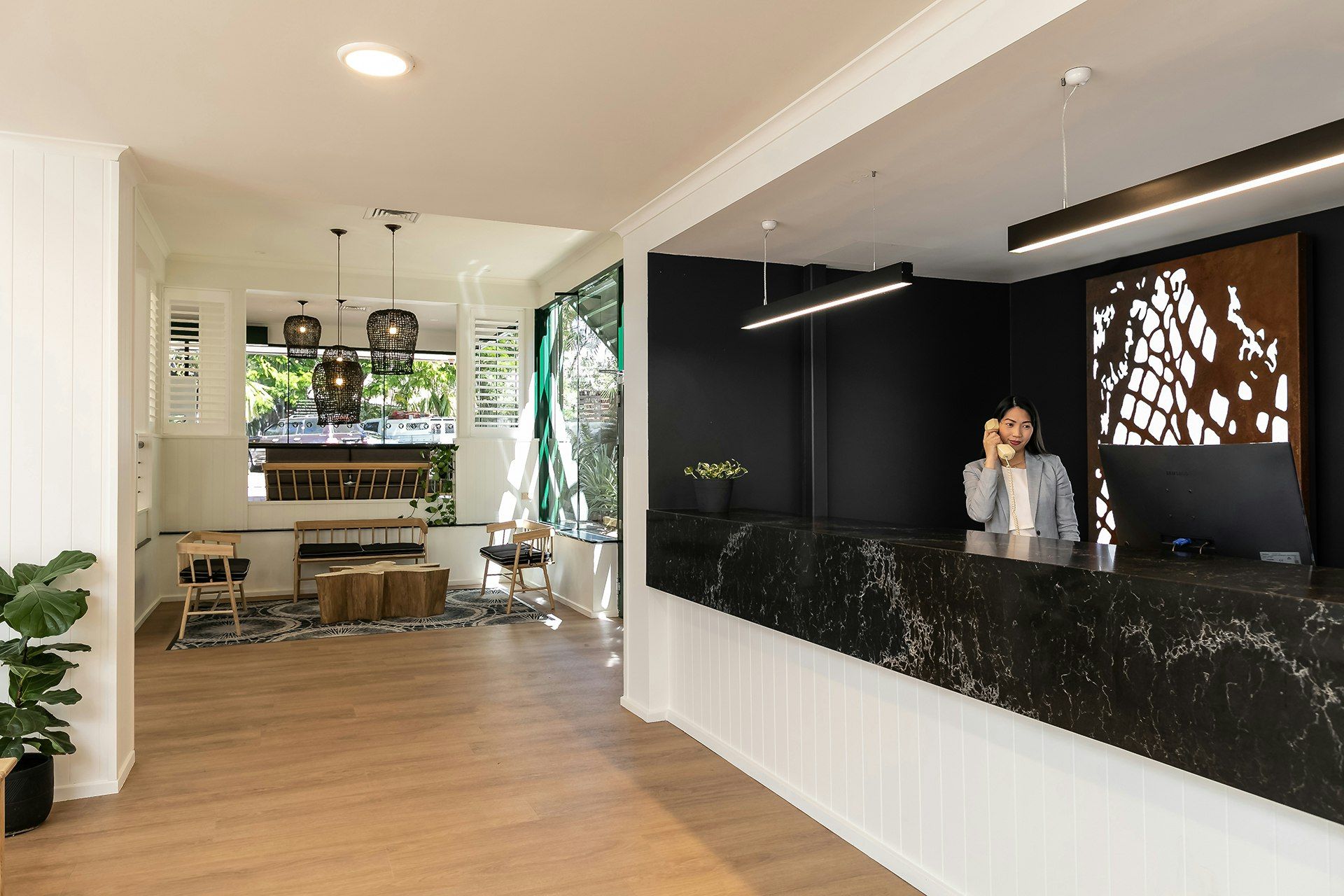Front desk