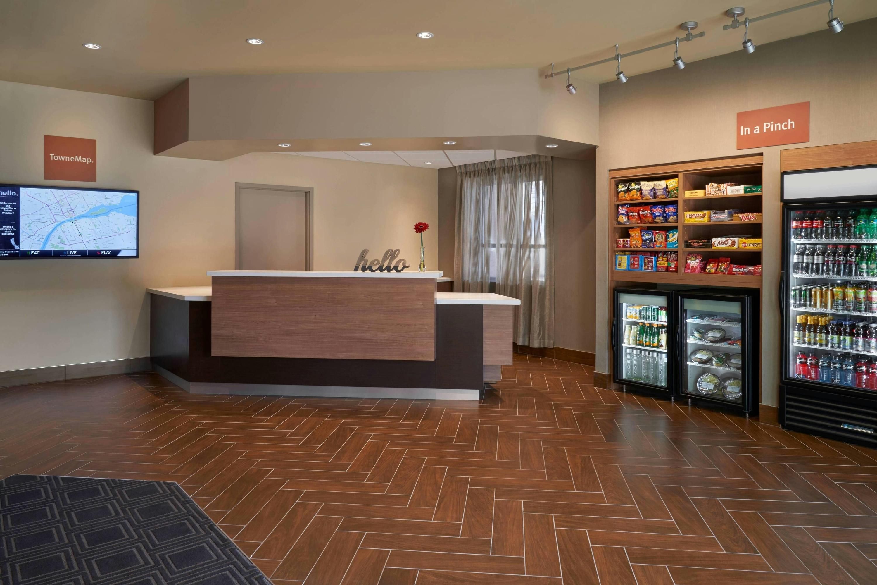 Front desk
