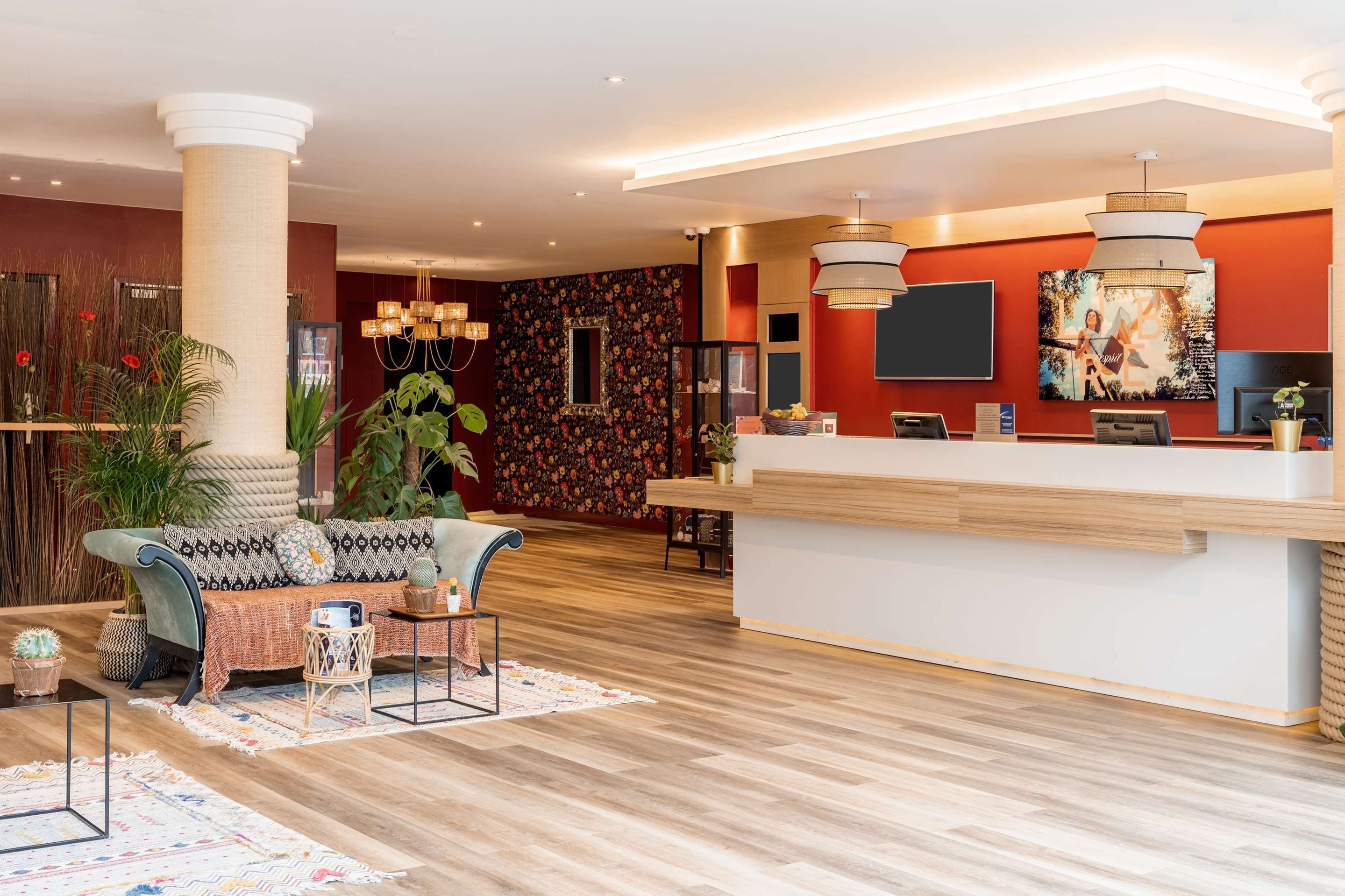 Front desk