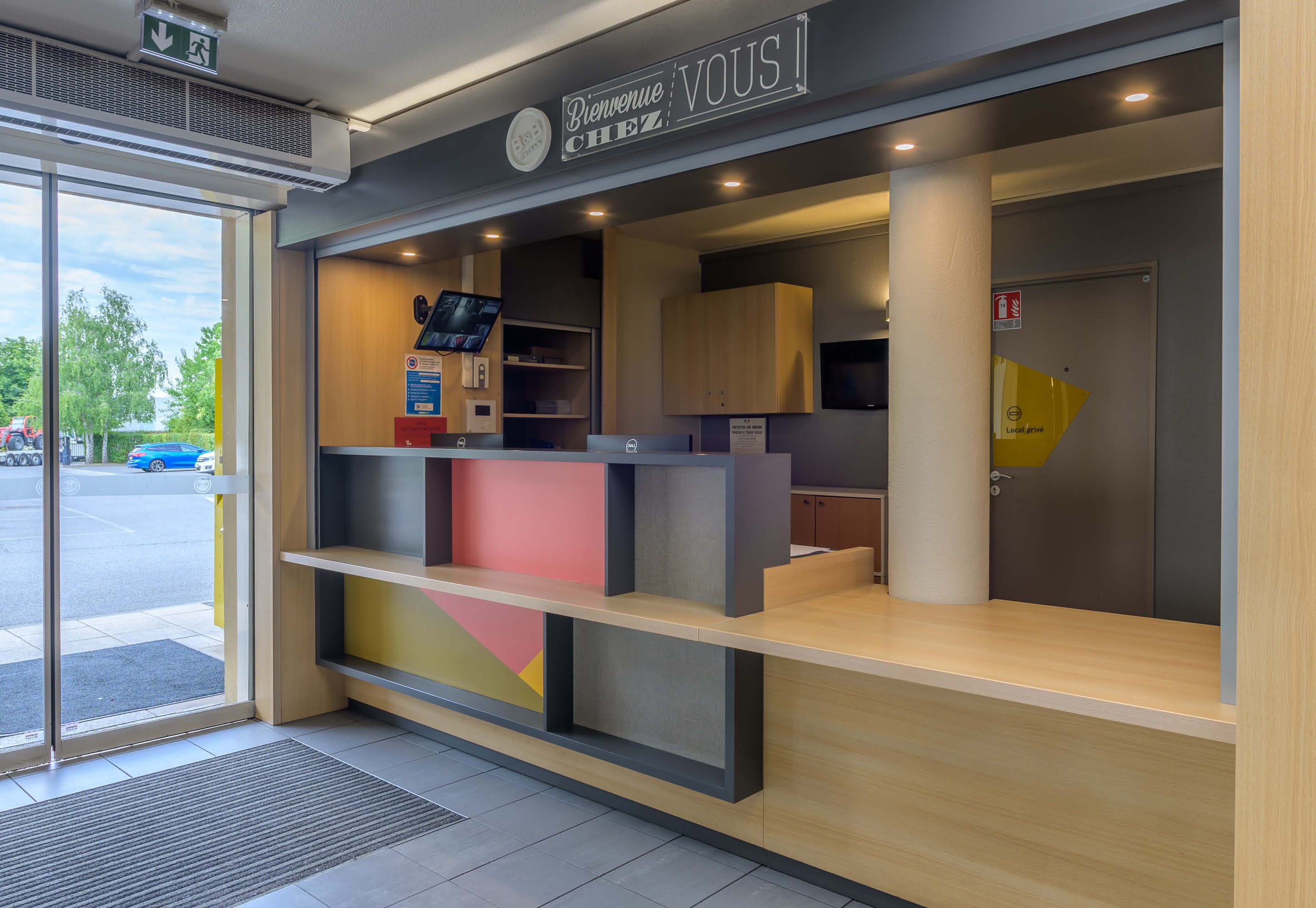 Front desk