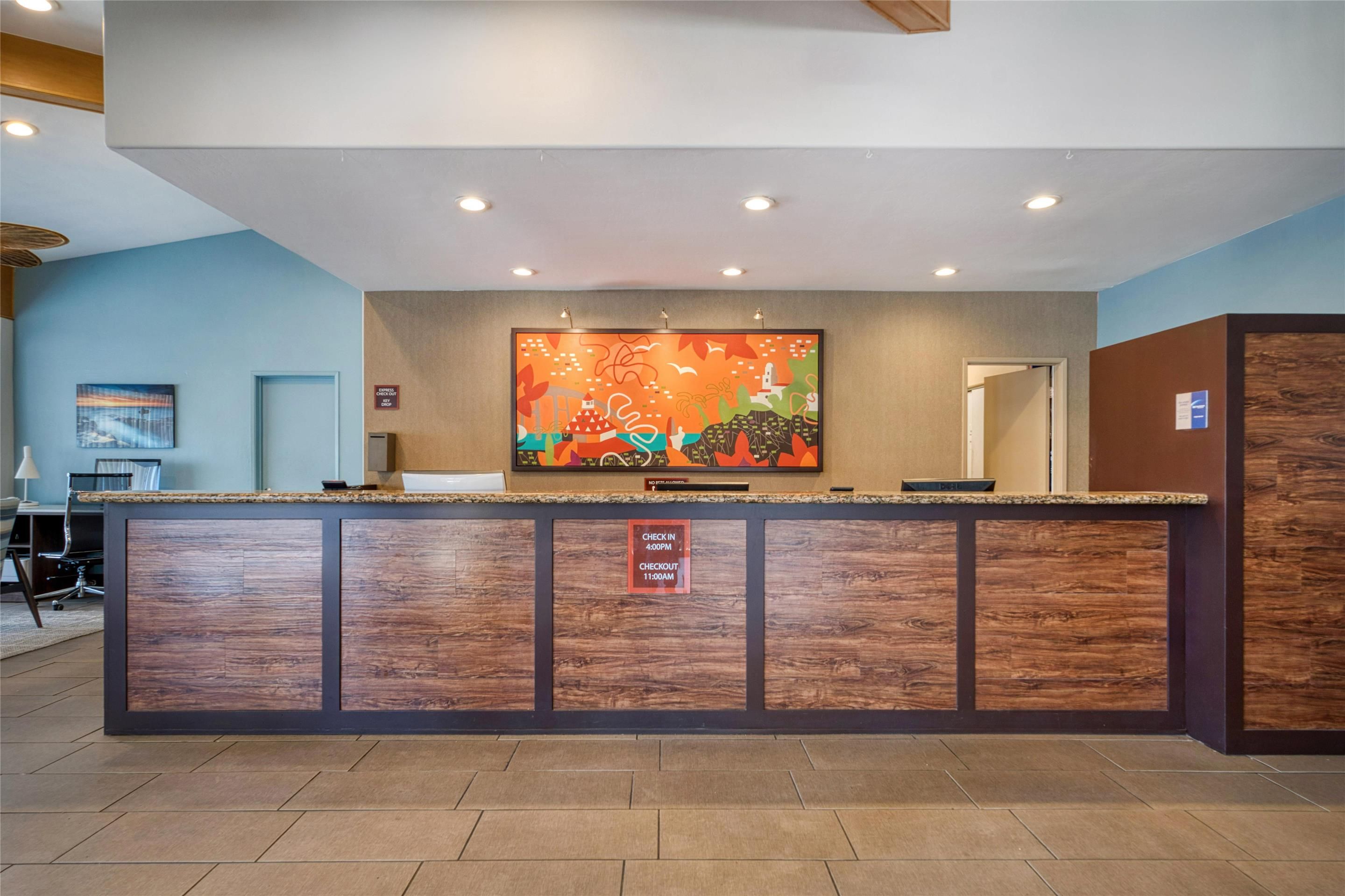 Front desk