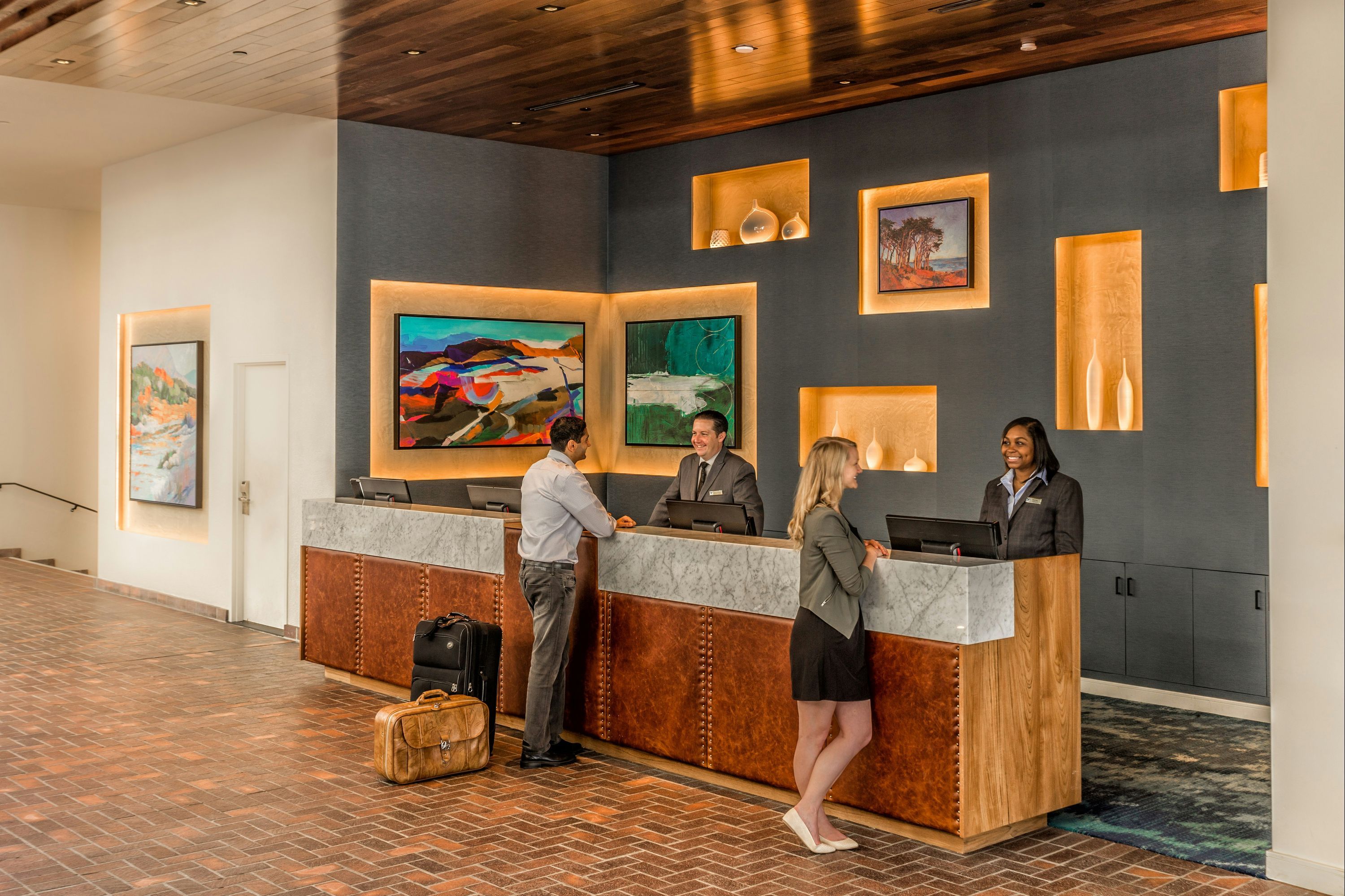 Front desk