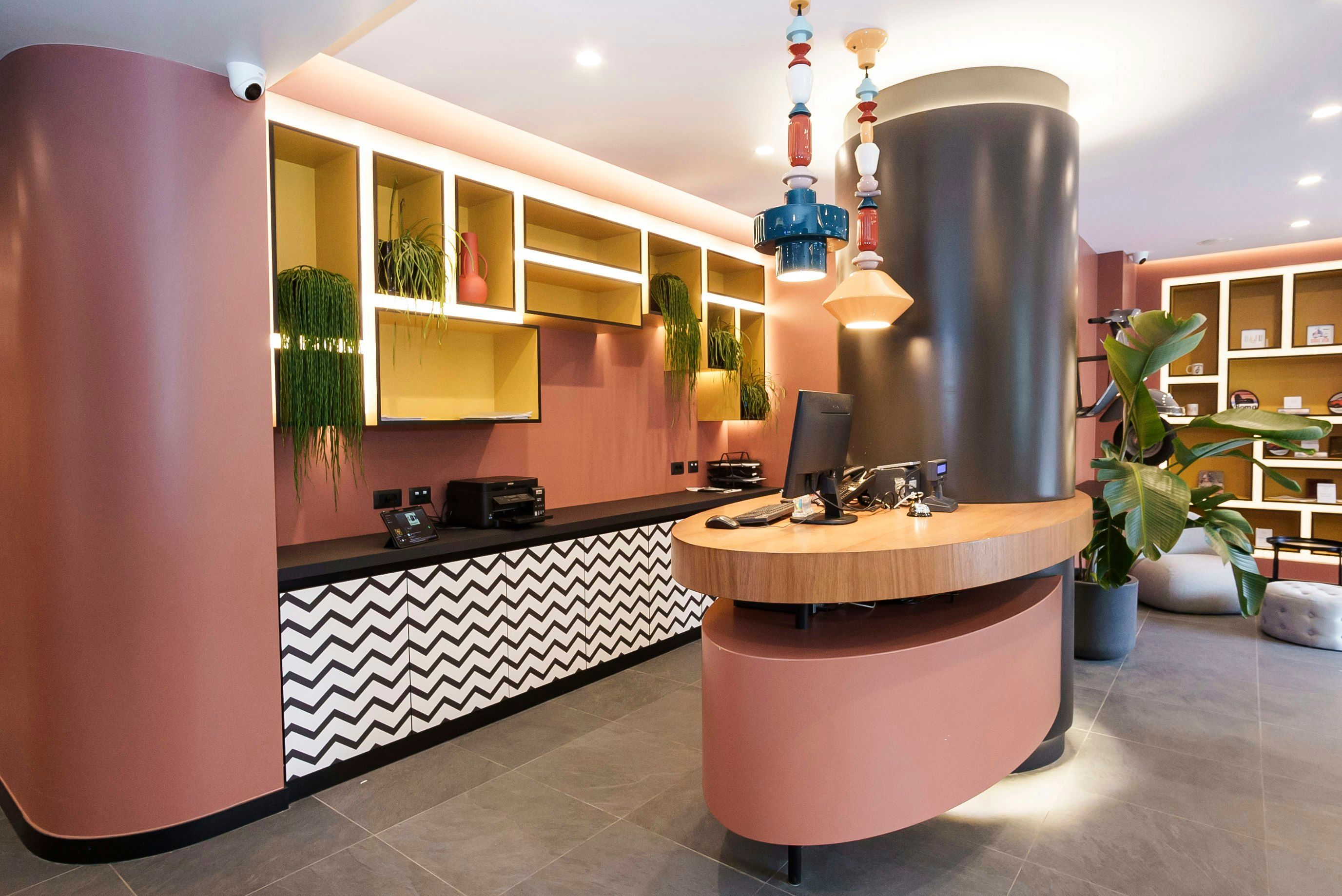 Front desk