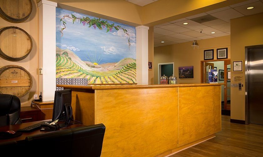 Front desk