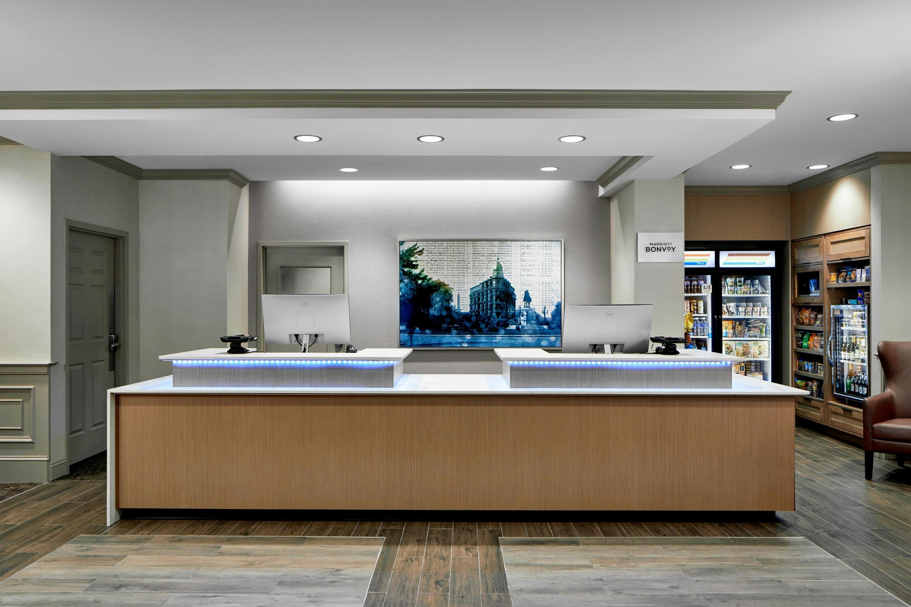 Front desk
