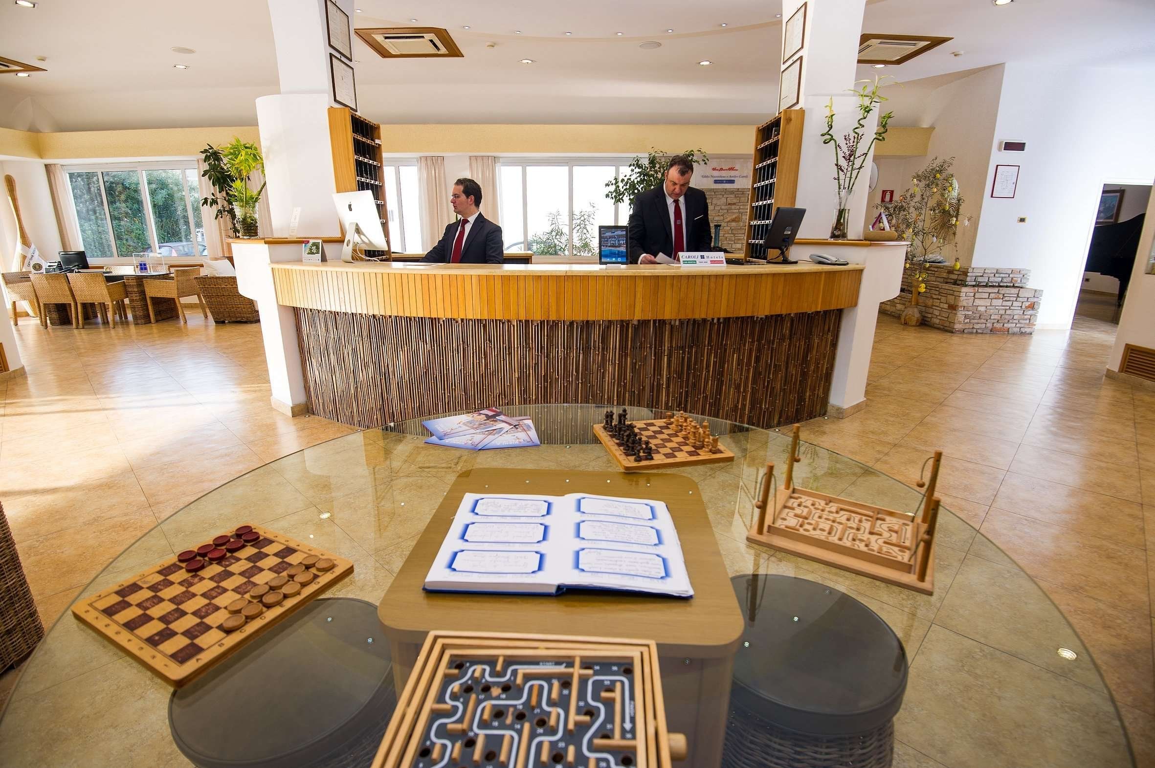 Front desk
