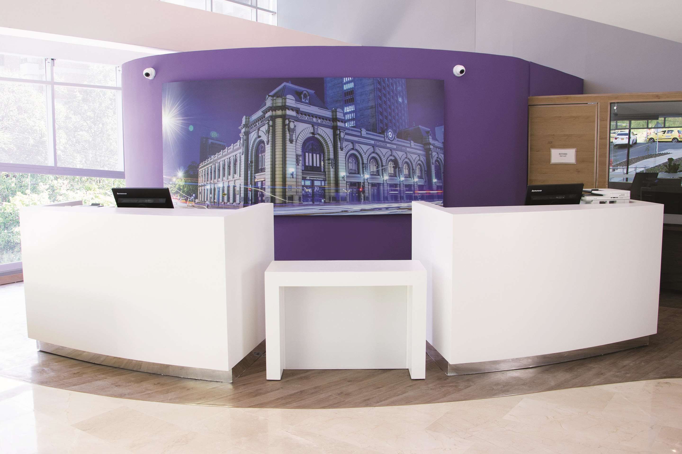 Front desk